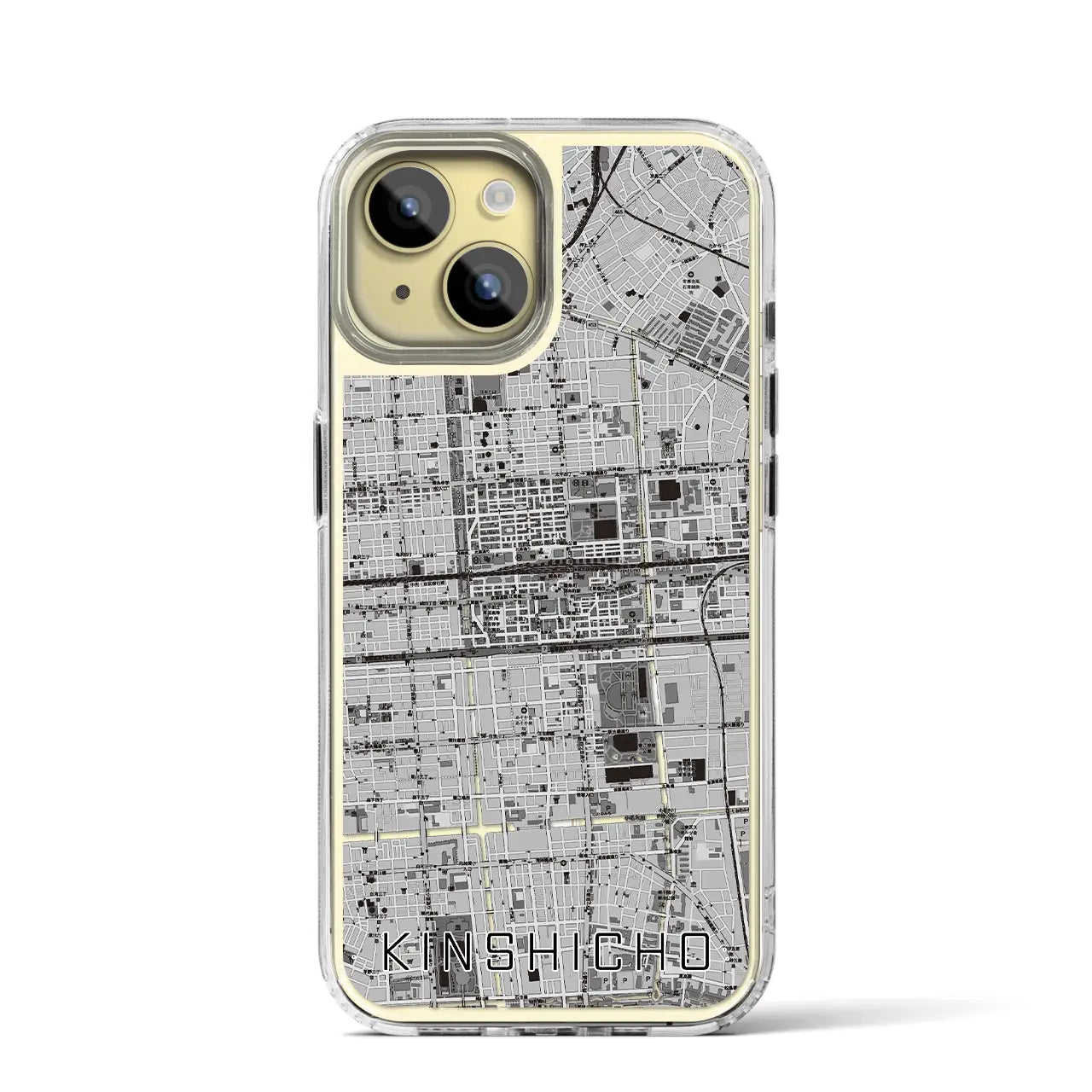 【錦糸町(東京都)】地図柄iPhoneケース(MagSafeタイプ)