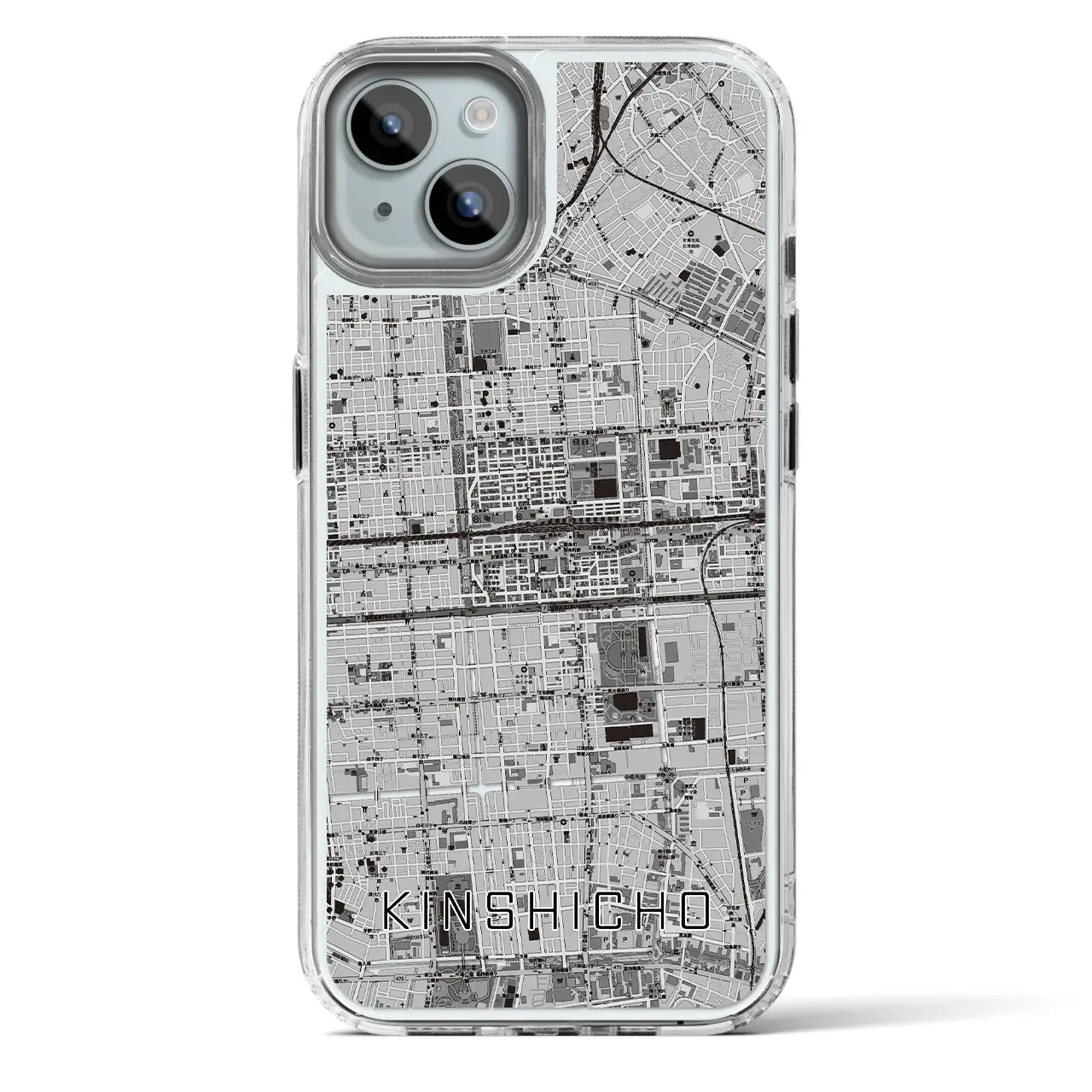 【錦糸町(東京都)】地図柄iPhoneケース(MagSafeタイプ)