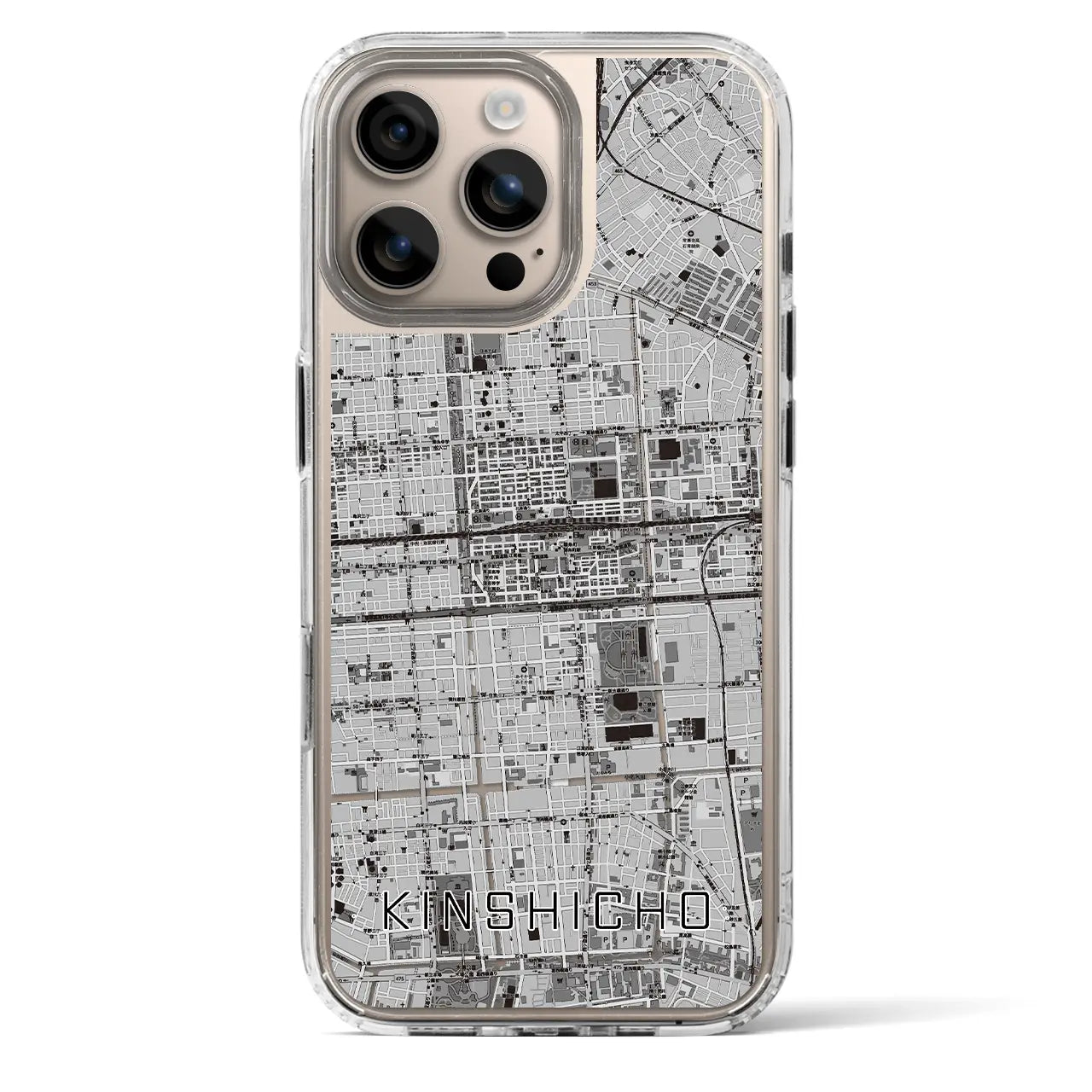 【錦糸町(東京都)】地図柄iPhoneケース(MagSafeタイプ)