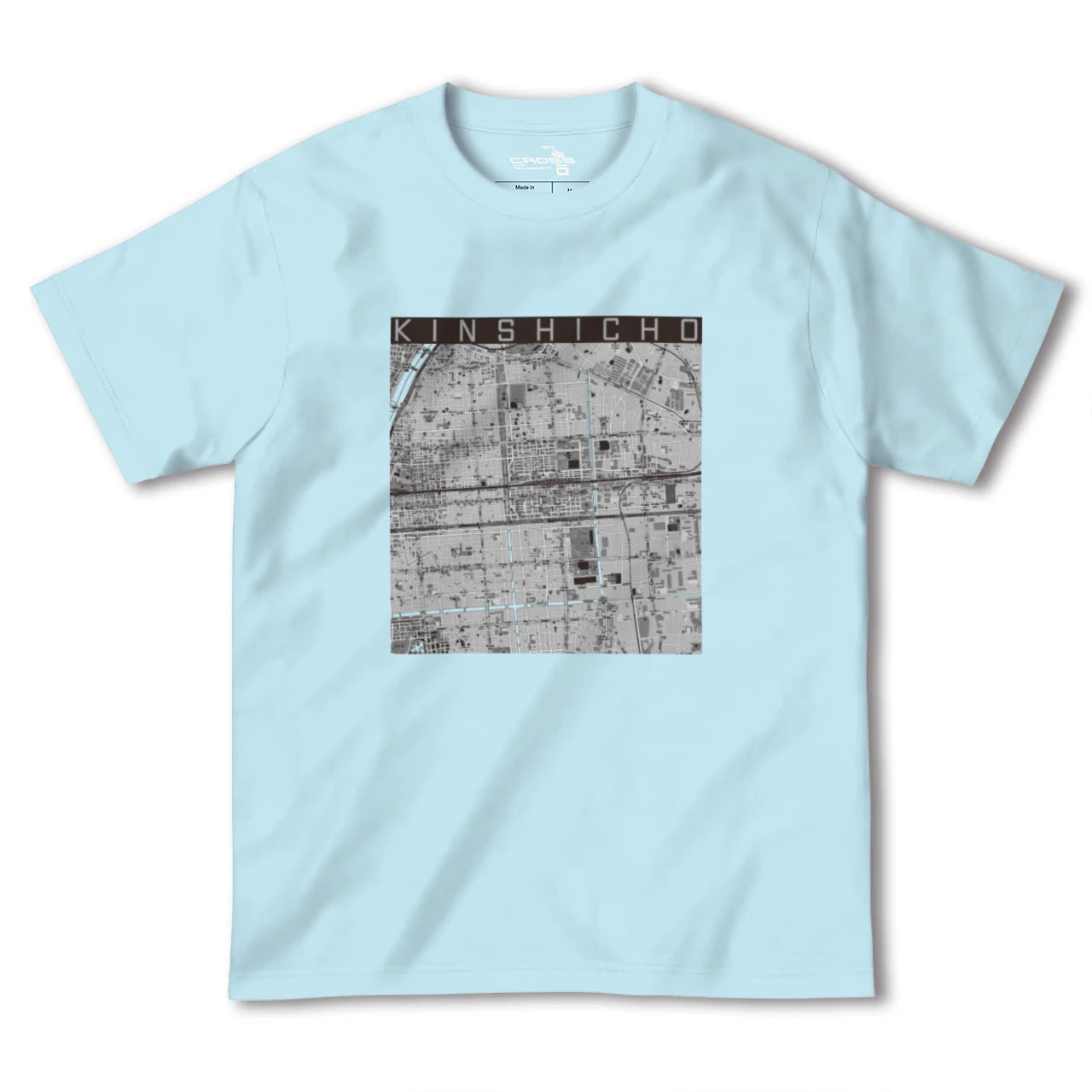 【錦糸町(東京都)】地図柄ヘビーウェイトTシャツ