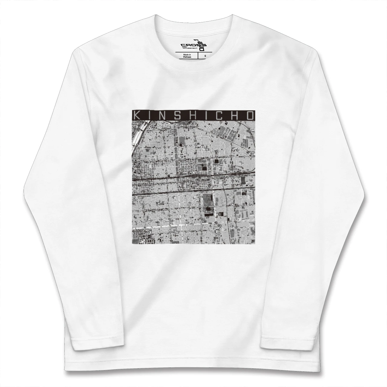 【錦糸町(東京都)】地図柄ロングスリーブTシャツ