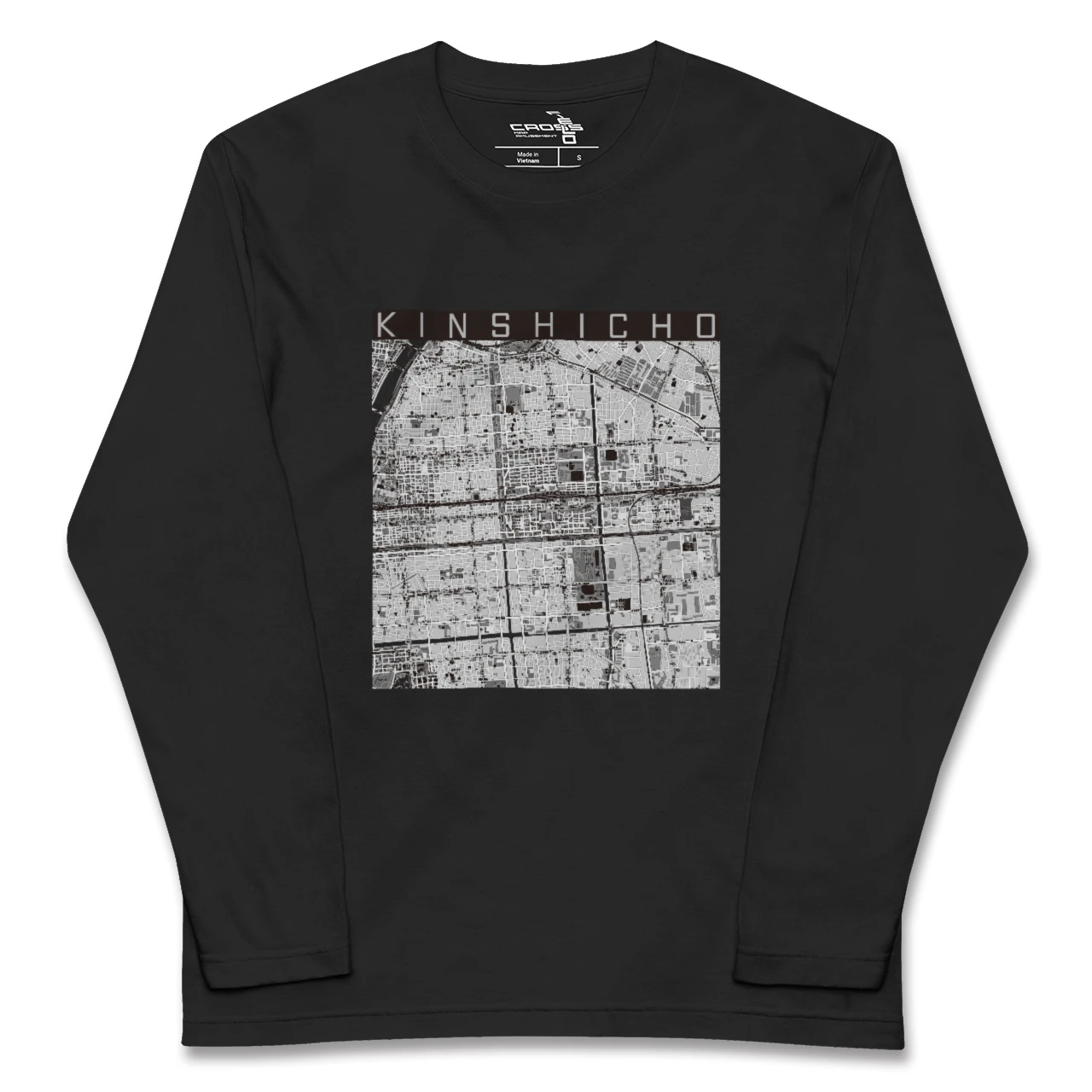 【錦糸町(東京都)】地図柄ロングスリーブTシャツ