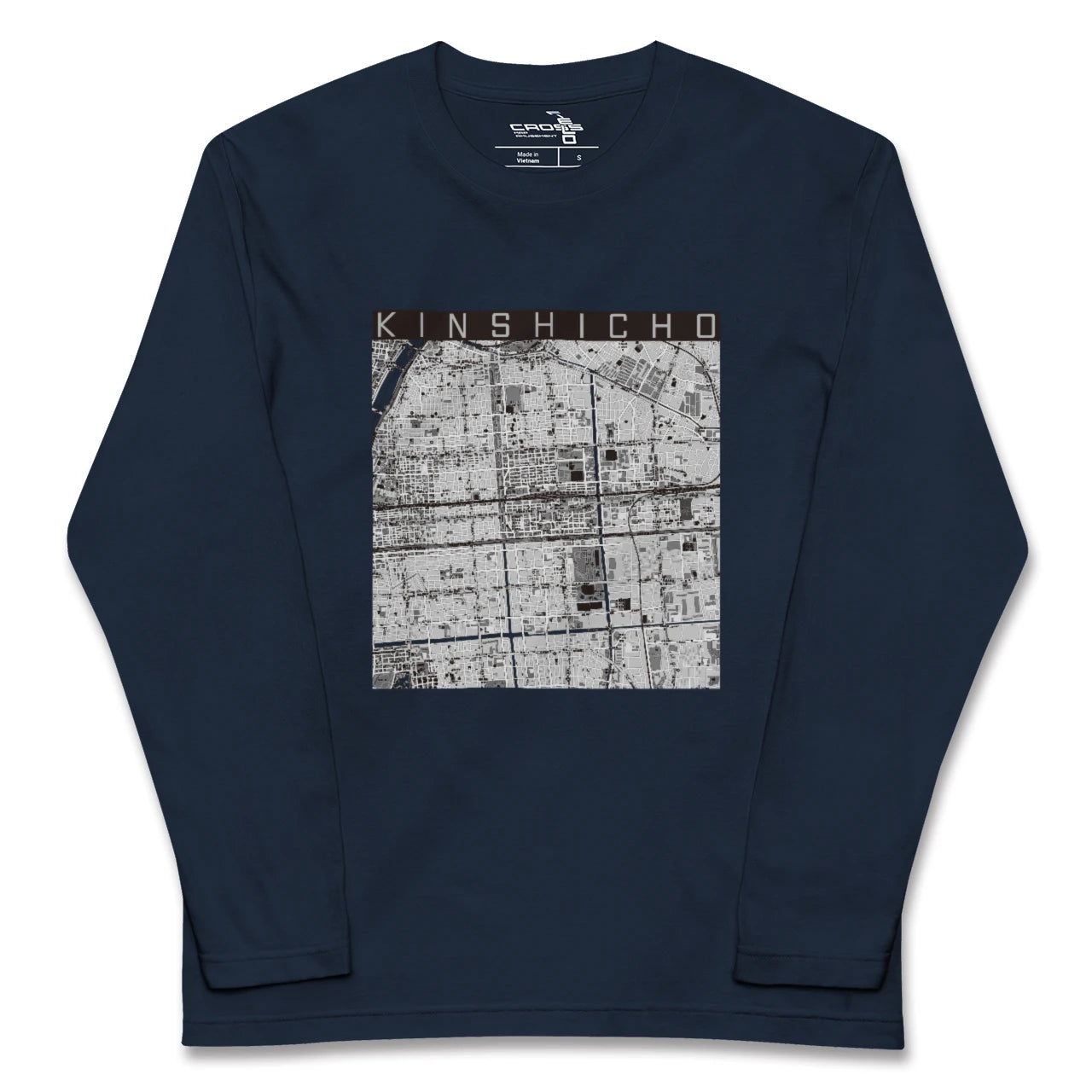 【錦糸町(東京都)】地図柄ロングスリーブTシャツ