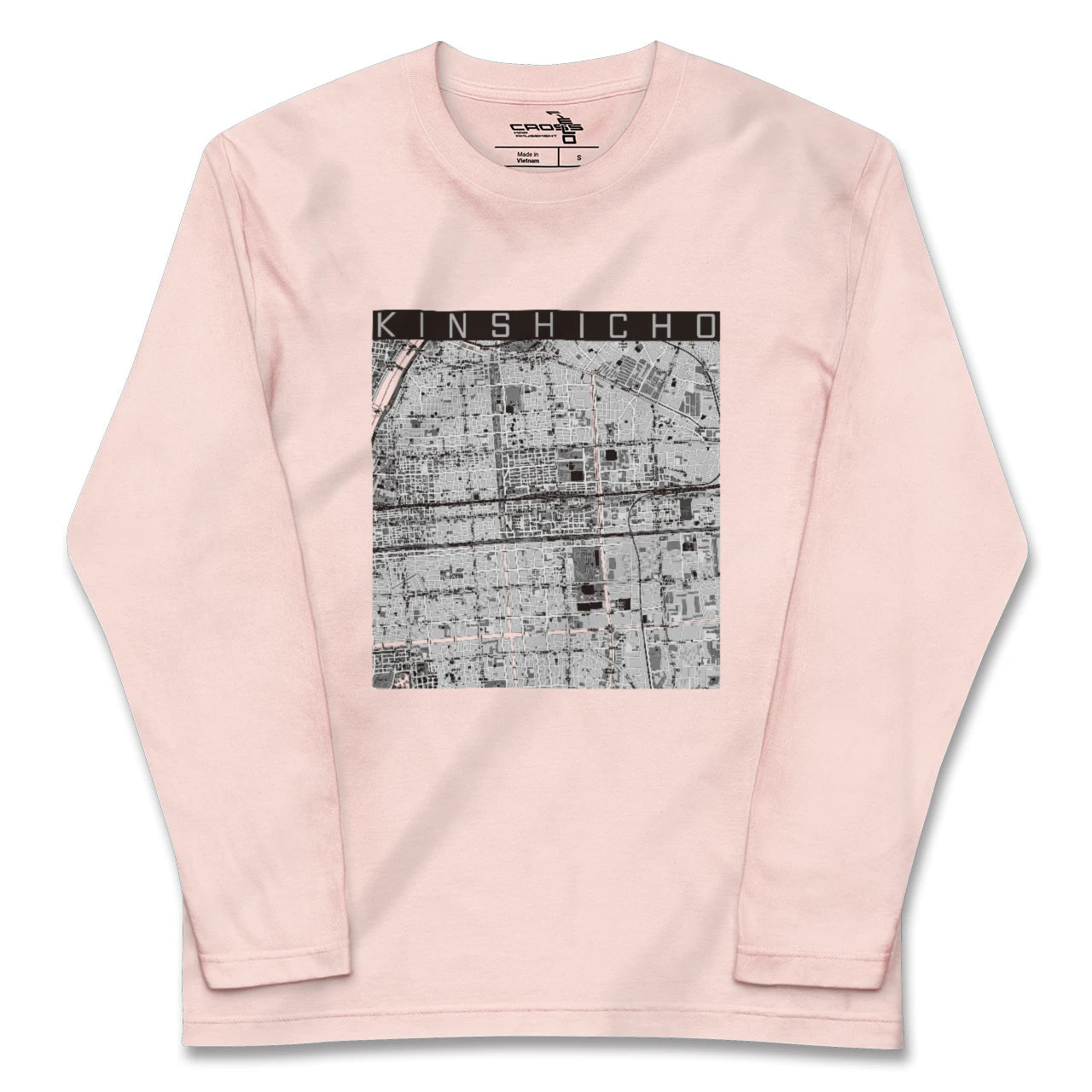 【錦糸町(東京都)】地図柄ロングスリーブTシャツ