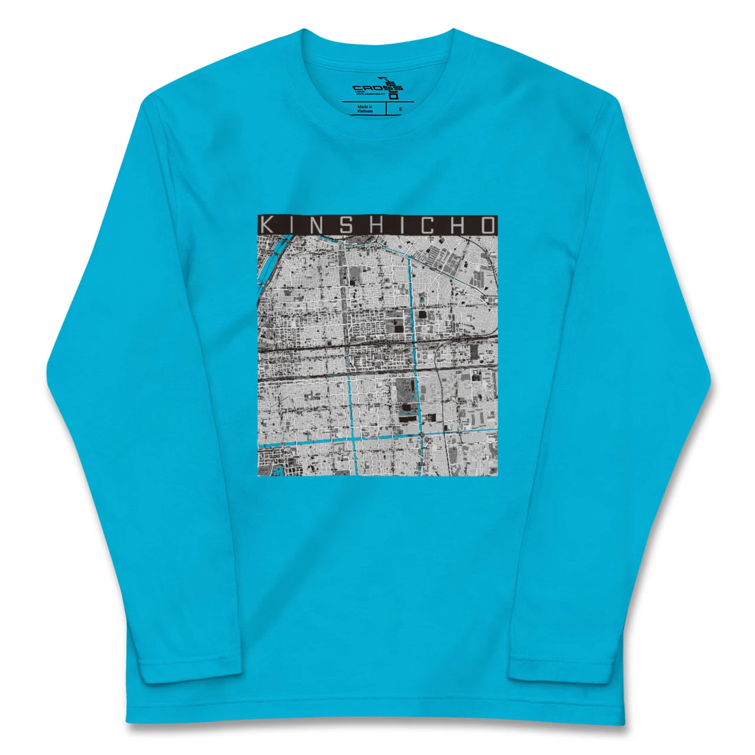 【錦糸町(東京都)】地図柄ロングスリーブTシャツ