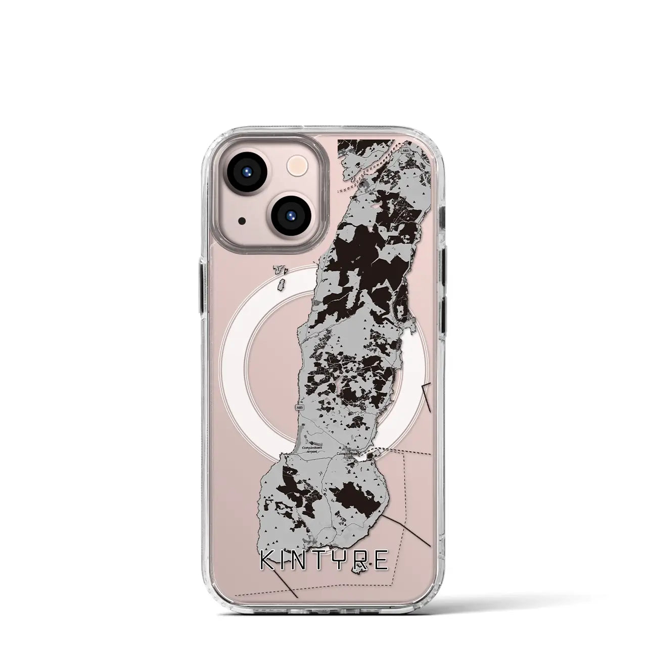 【キンタイア(イギリス)】地図柄iPhoneケース(MagSafeタイプ)