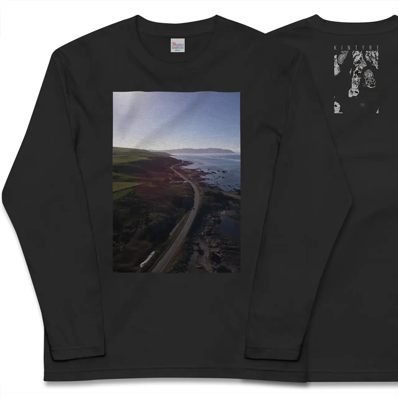 【キンタイア(イギリス)】Map World ロングスリーブTシャツ