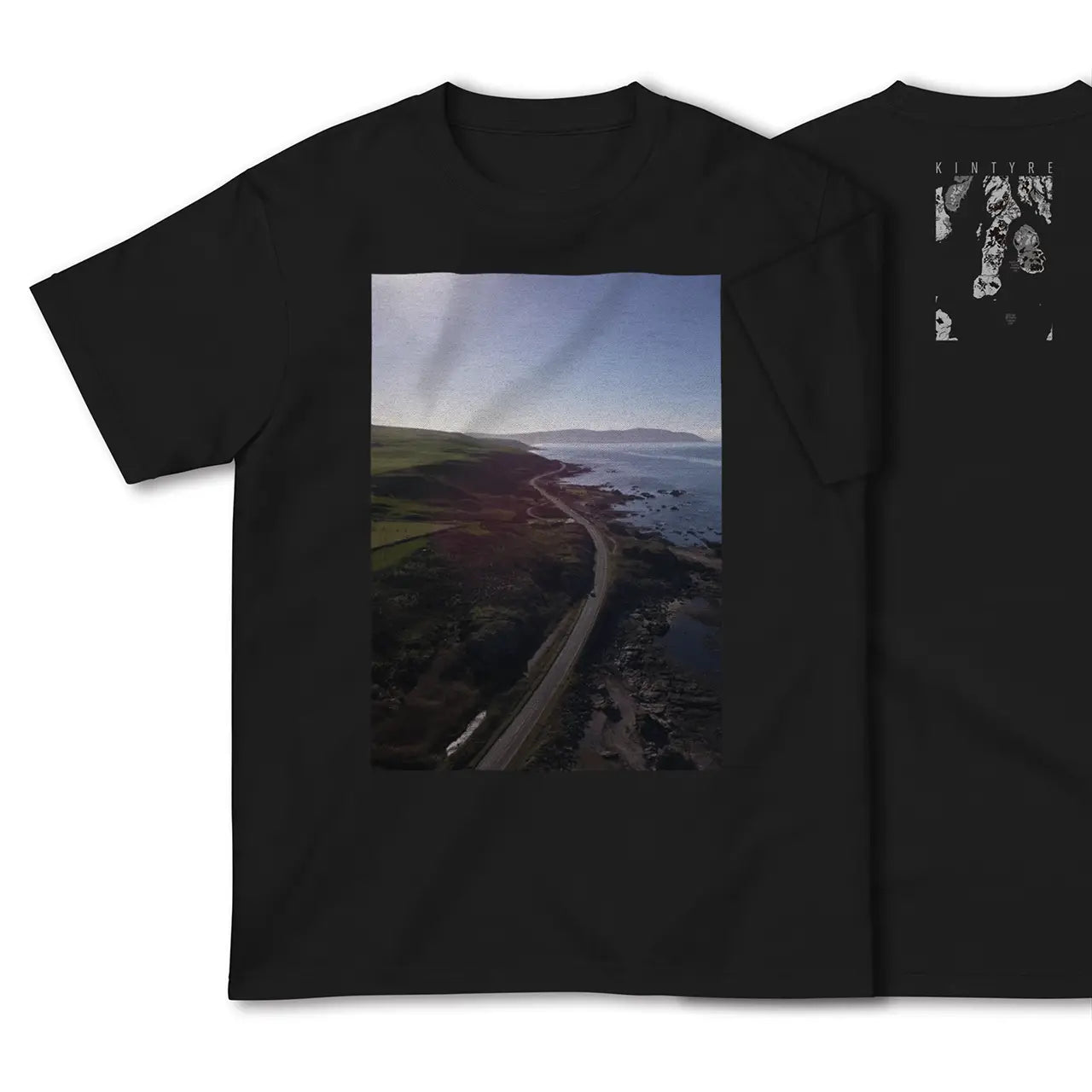 【キンタイア(イギリス)】Map World ハイクオリティTシャツ