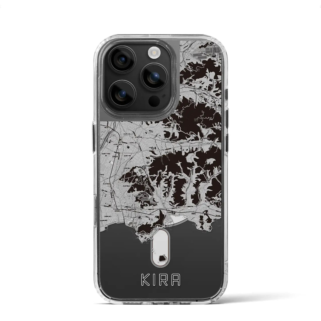 【吉良(愛知県)】地図柄iPhoneケース(MagSafeタイプ)