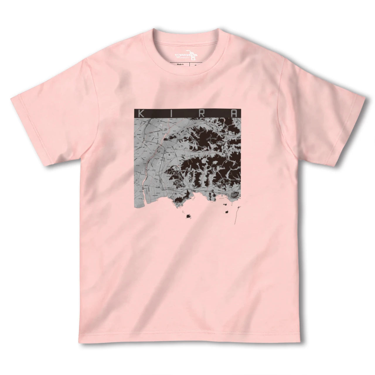 【吉良(愛知県)】地図柄ヘビーウェイトTシャツ