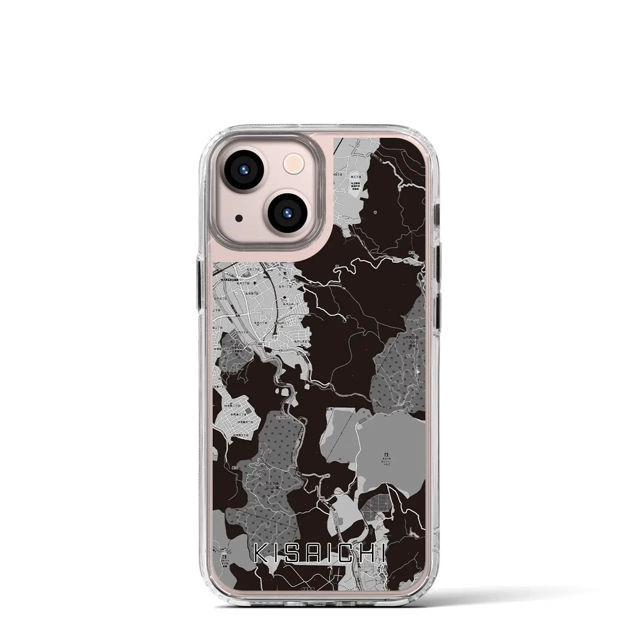 【私市(大阪府)】地図柄iPhoneケース(MagSafeタイプ)