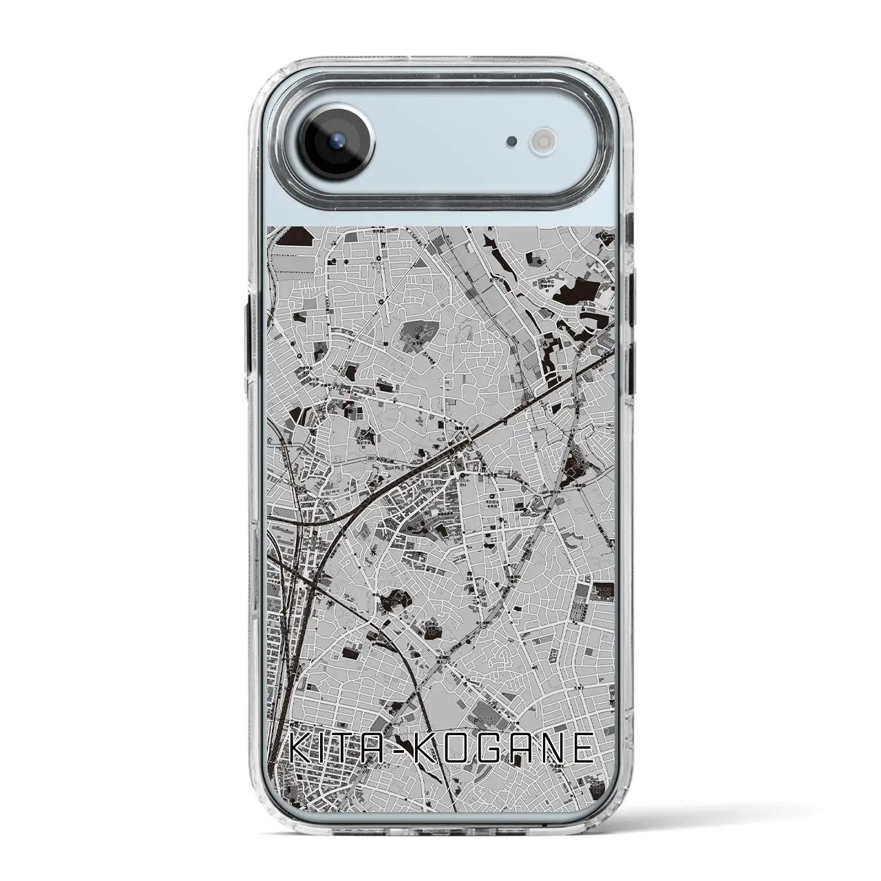 【北小金(千葉県)】地図柄iPhoneケース(MagSafeタイプ)