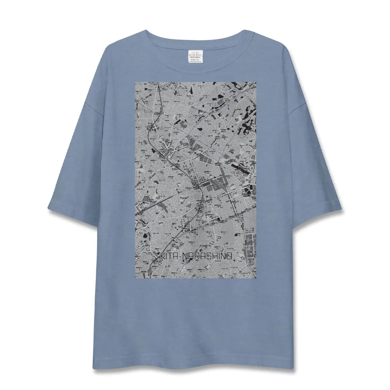 【北習志野(千葉県)】地図柄ビッグシルエットTシャツ