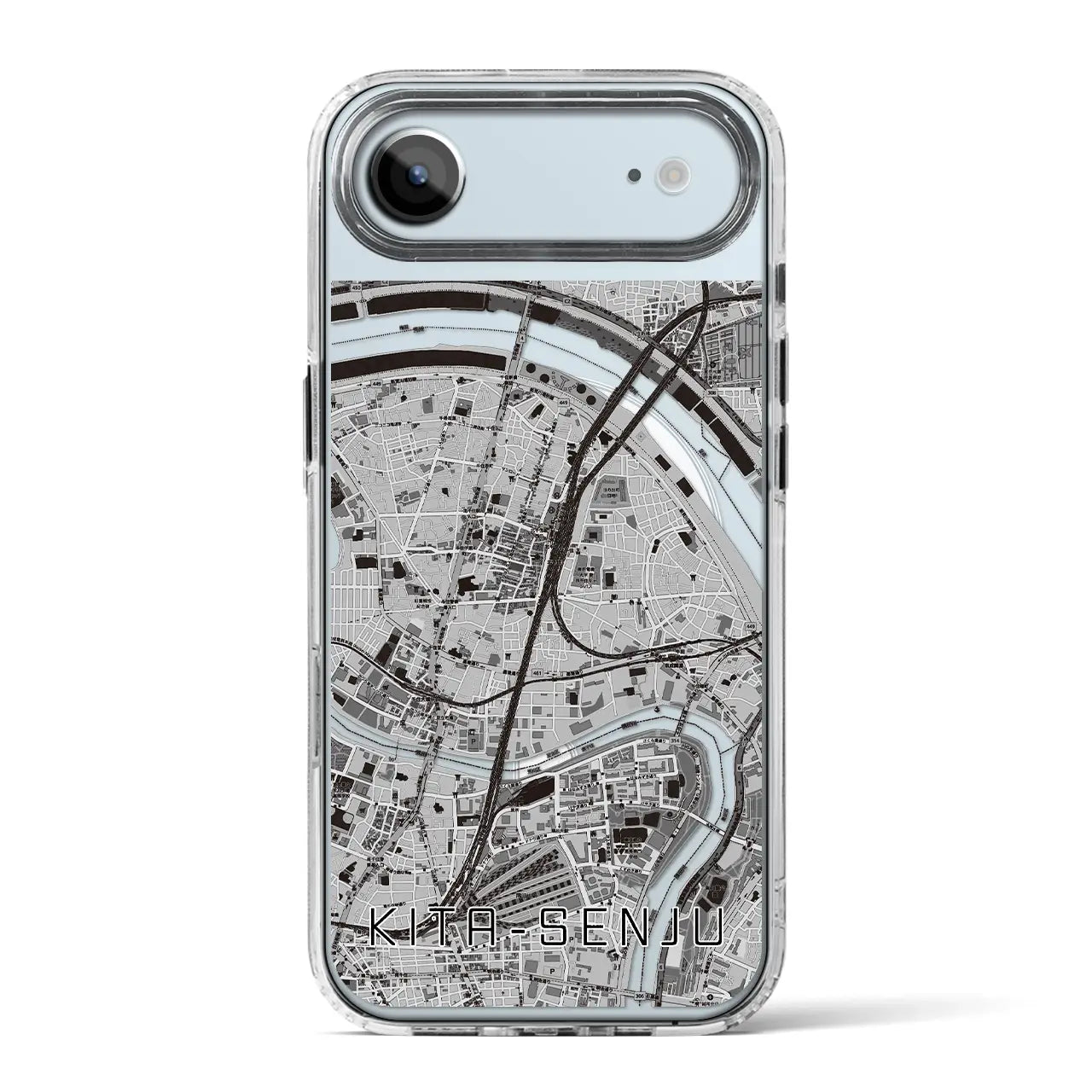 【北千住(東京都)】地図柄iPhoneケース(MagSafeタイプ)