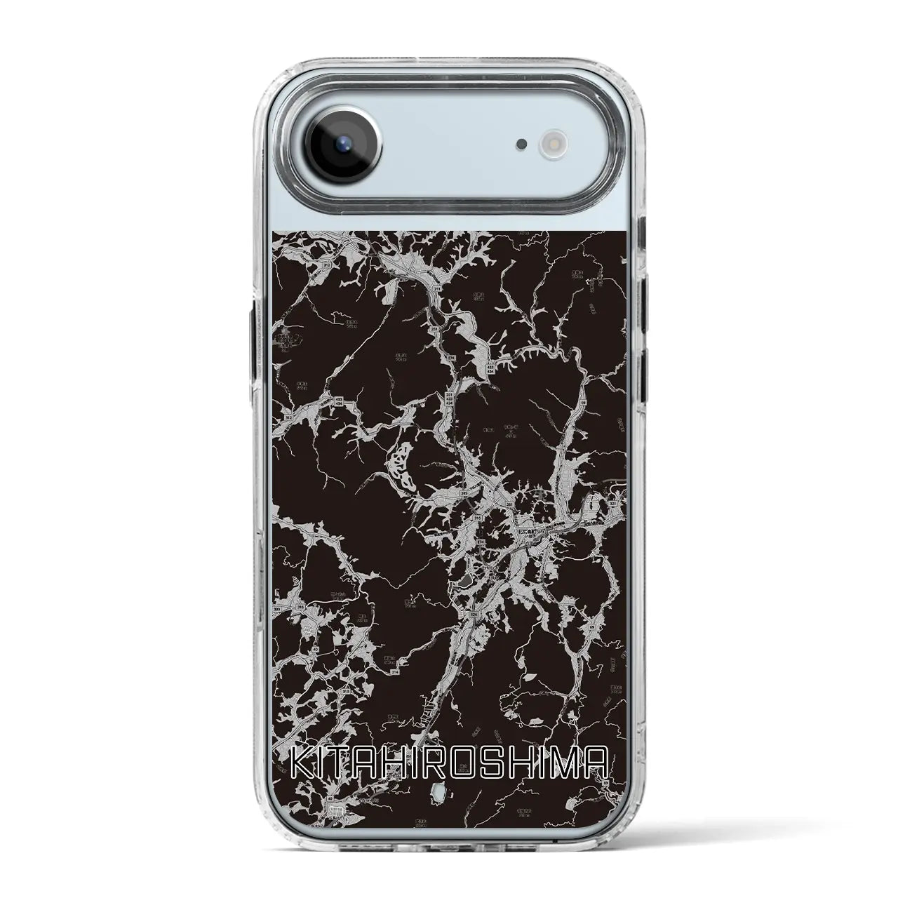 【北広島(広島県)】地図柄iPhoneケース(MagSafeタイプ)