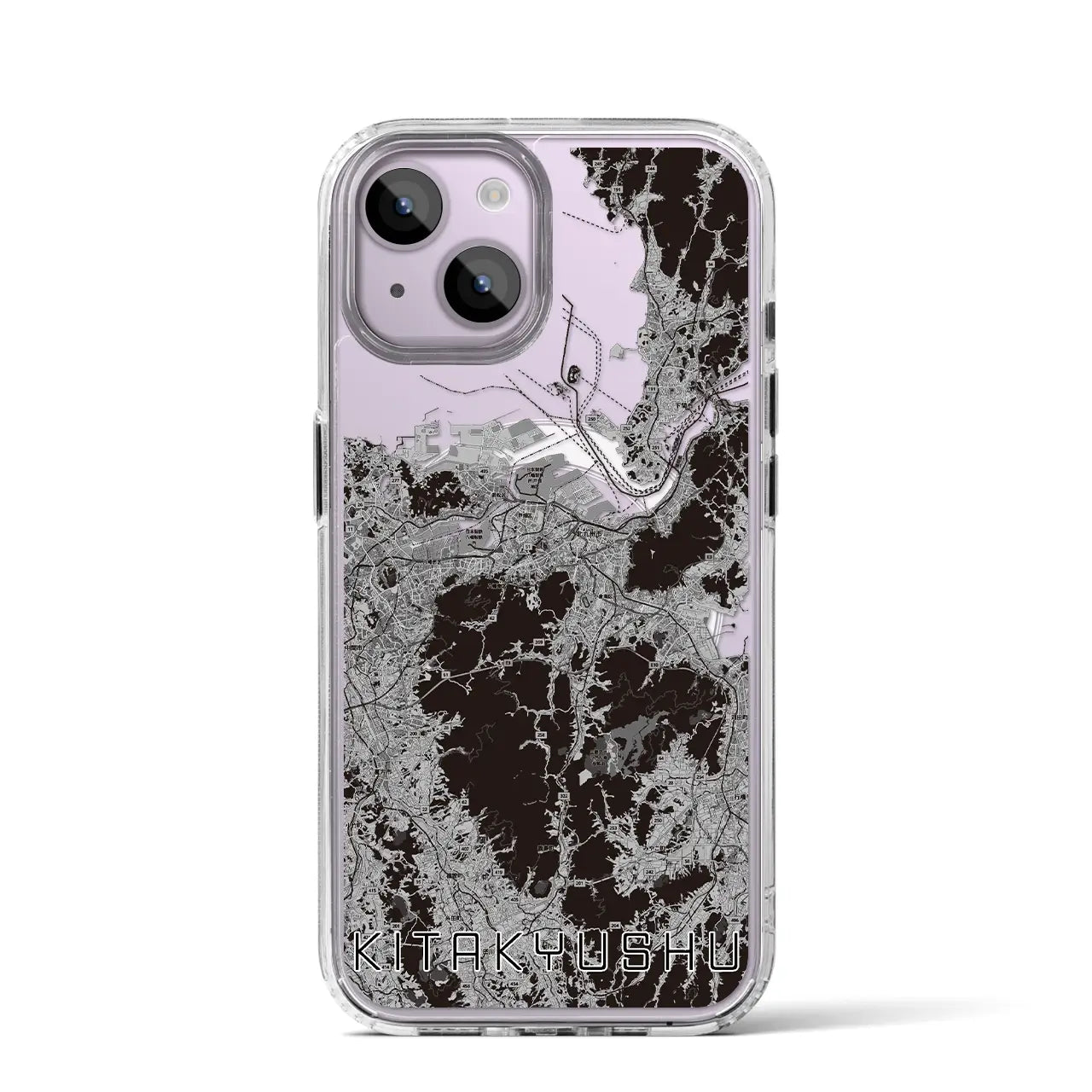 【北九州(福岡県)】地図柄iPhoneケース(MagSafeタイプ)
