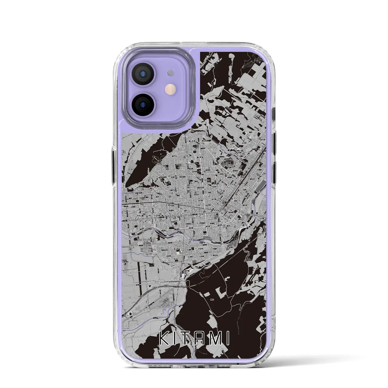 【北見(北海道)】地図柄iPhoneケース(MagSafeタイプ)