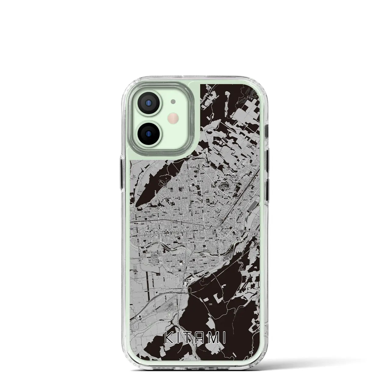 【北見(北海道)】地図柄iPhoneケース(MagSafeタイプ)