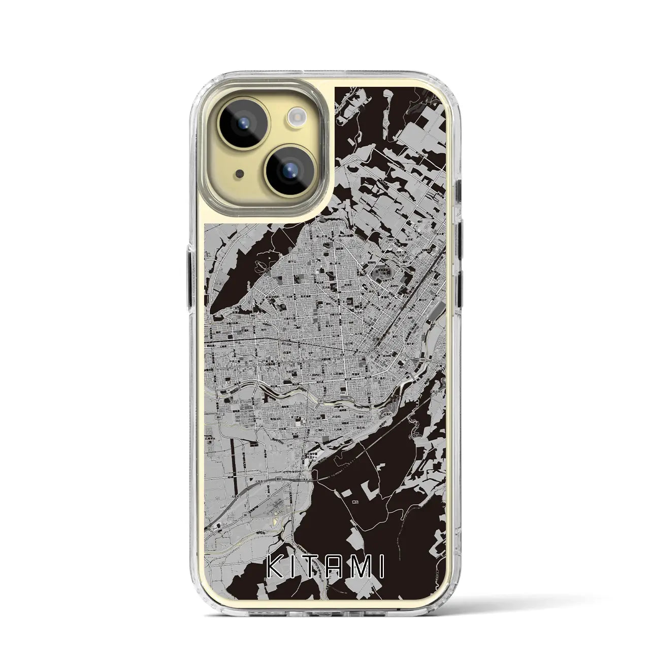 【北見(北海道)】地図柄iPhoneケース(MagSafeタイプ)