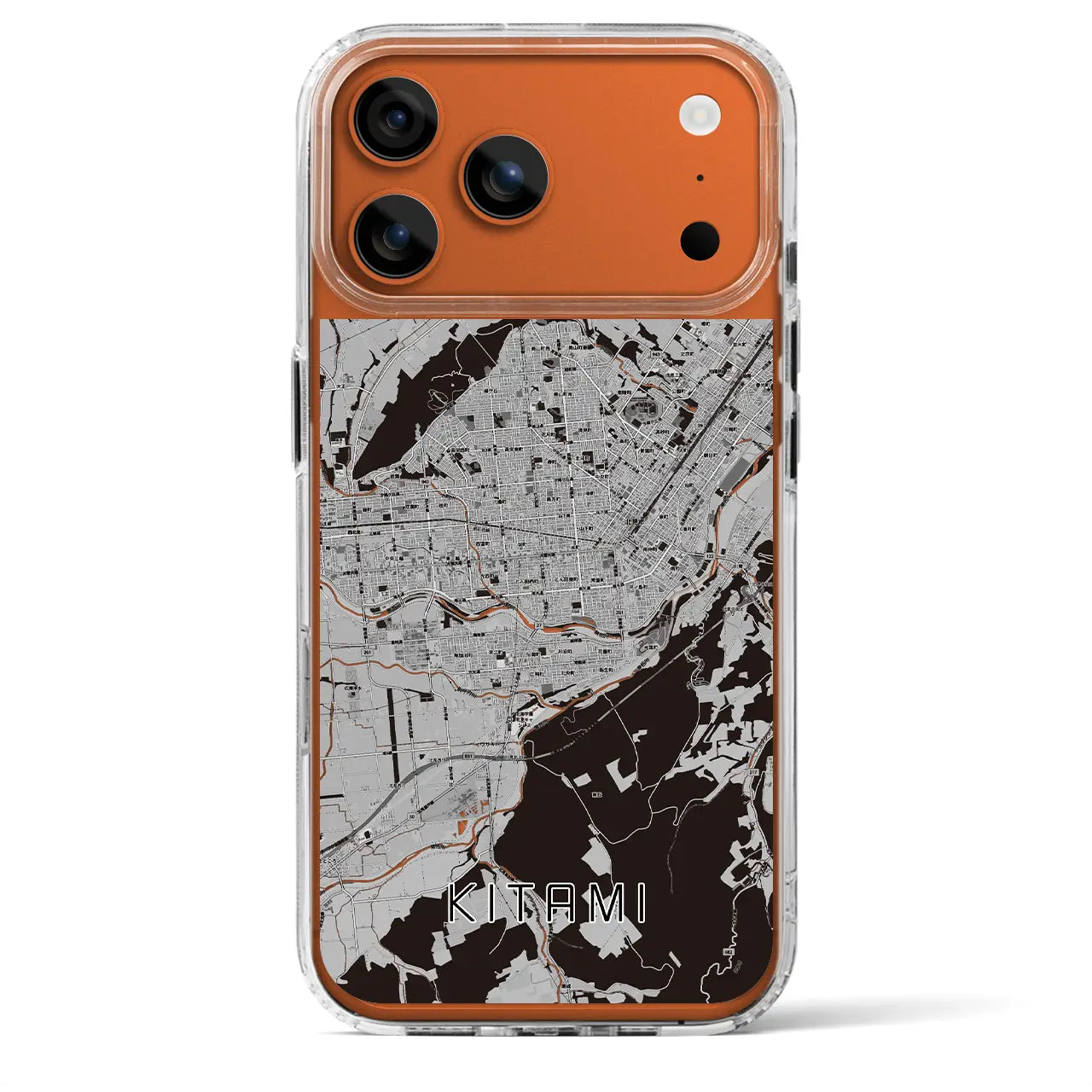 【北見(北海道)】地図柄iPhoneケース(MagSafeタイプ)