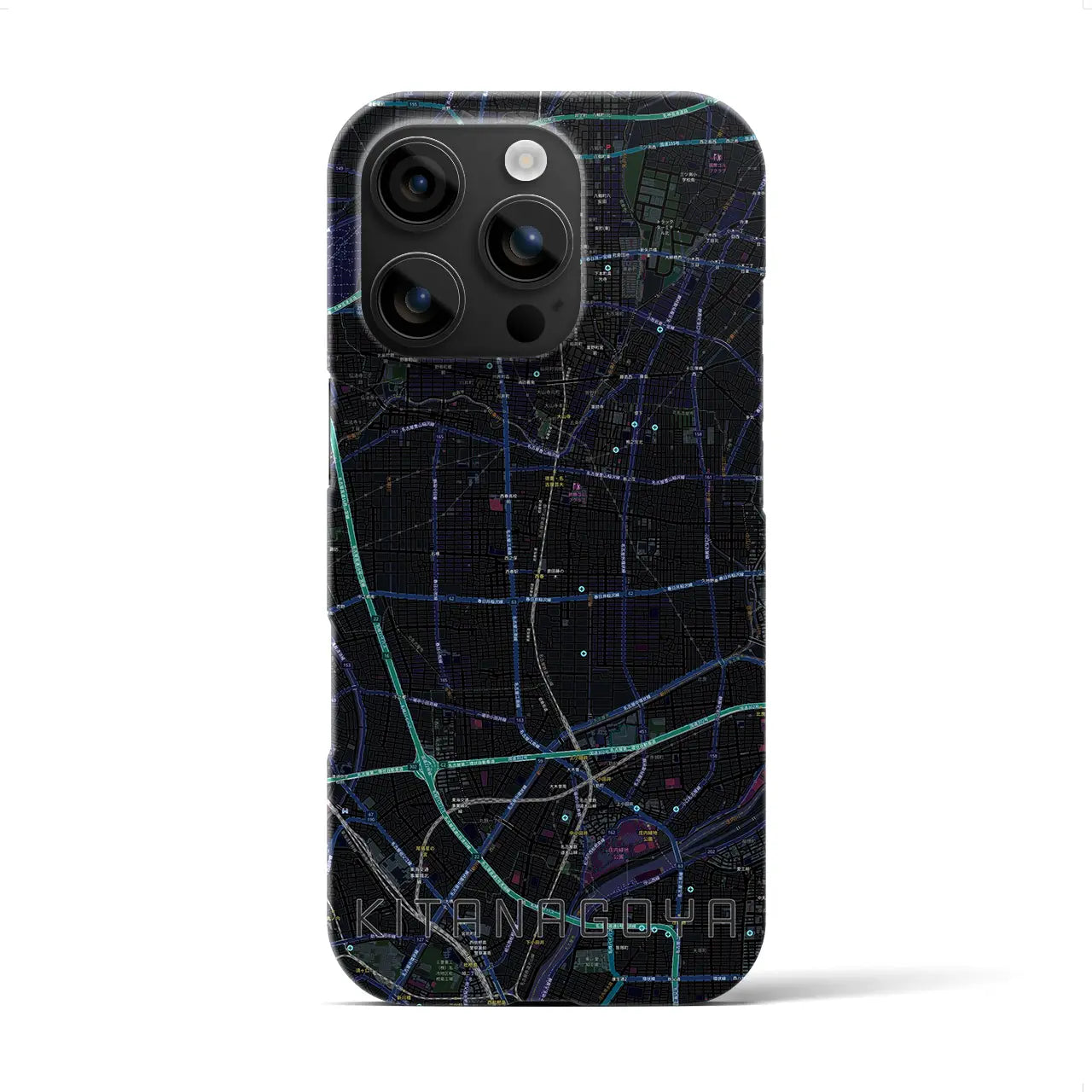 【北名古屋(愛知県)】地図柄iPhoneケース(バックカバータイプ)