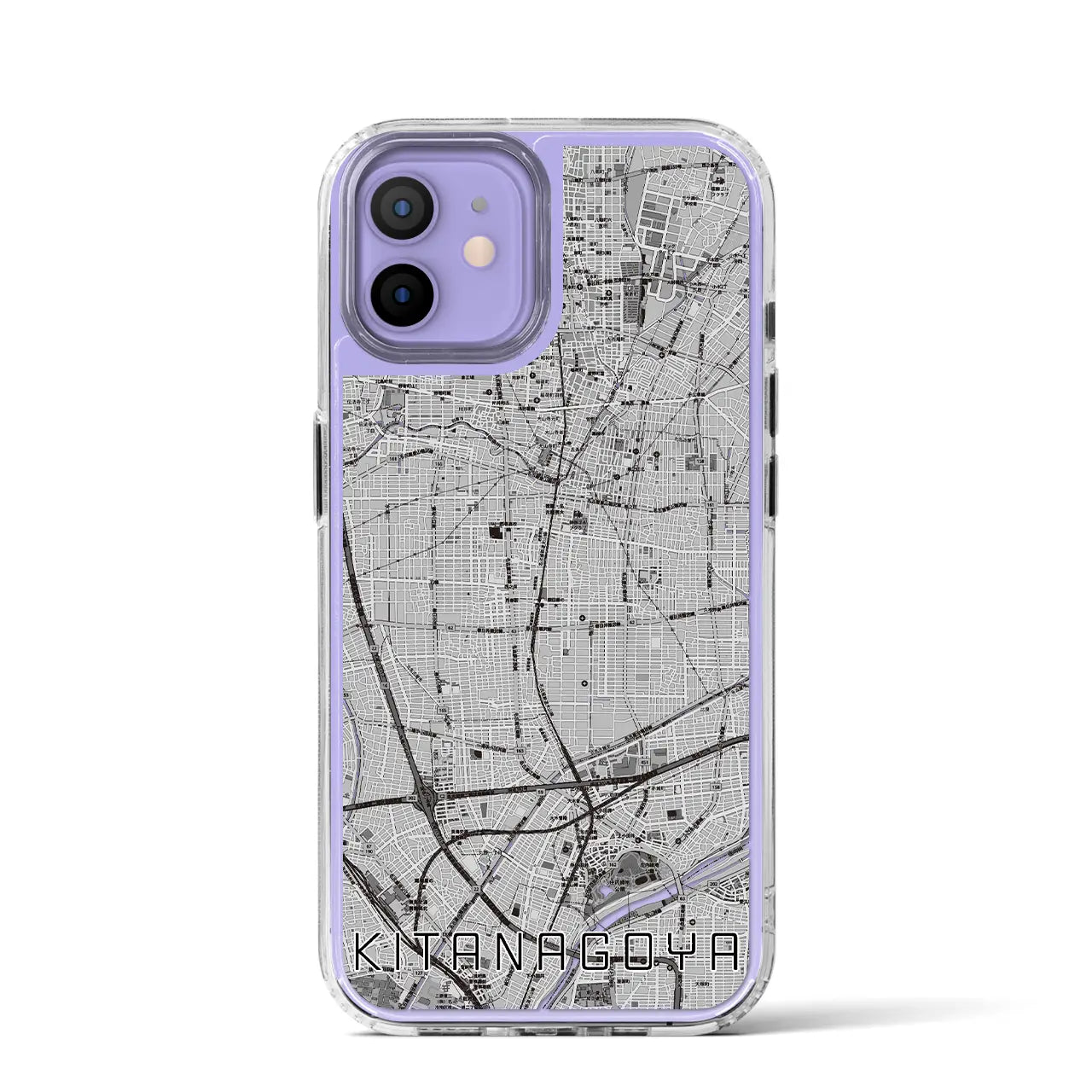 【北名古屋(愛知県)】地図柄iPhoneケース(MagSafeタイプ)