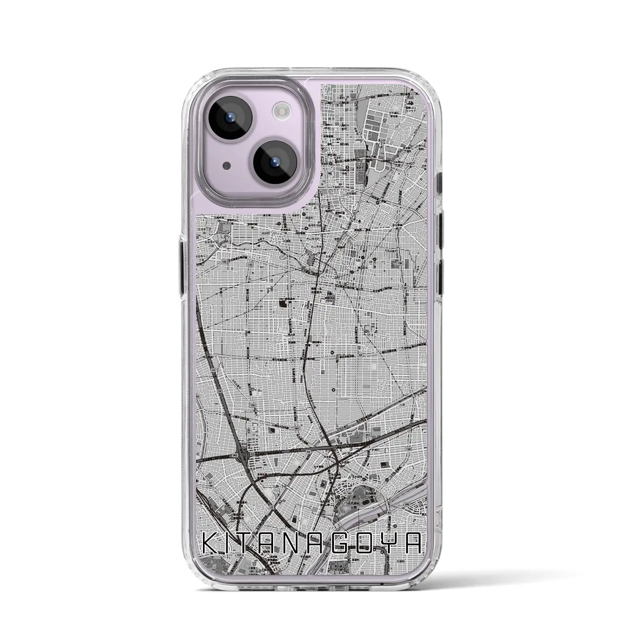 【北名古屋(愛知県)】地図柄iPhoneケース(MagSafeタイプ)