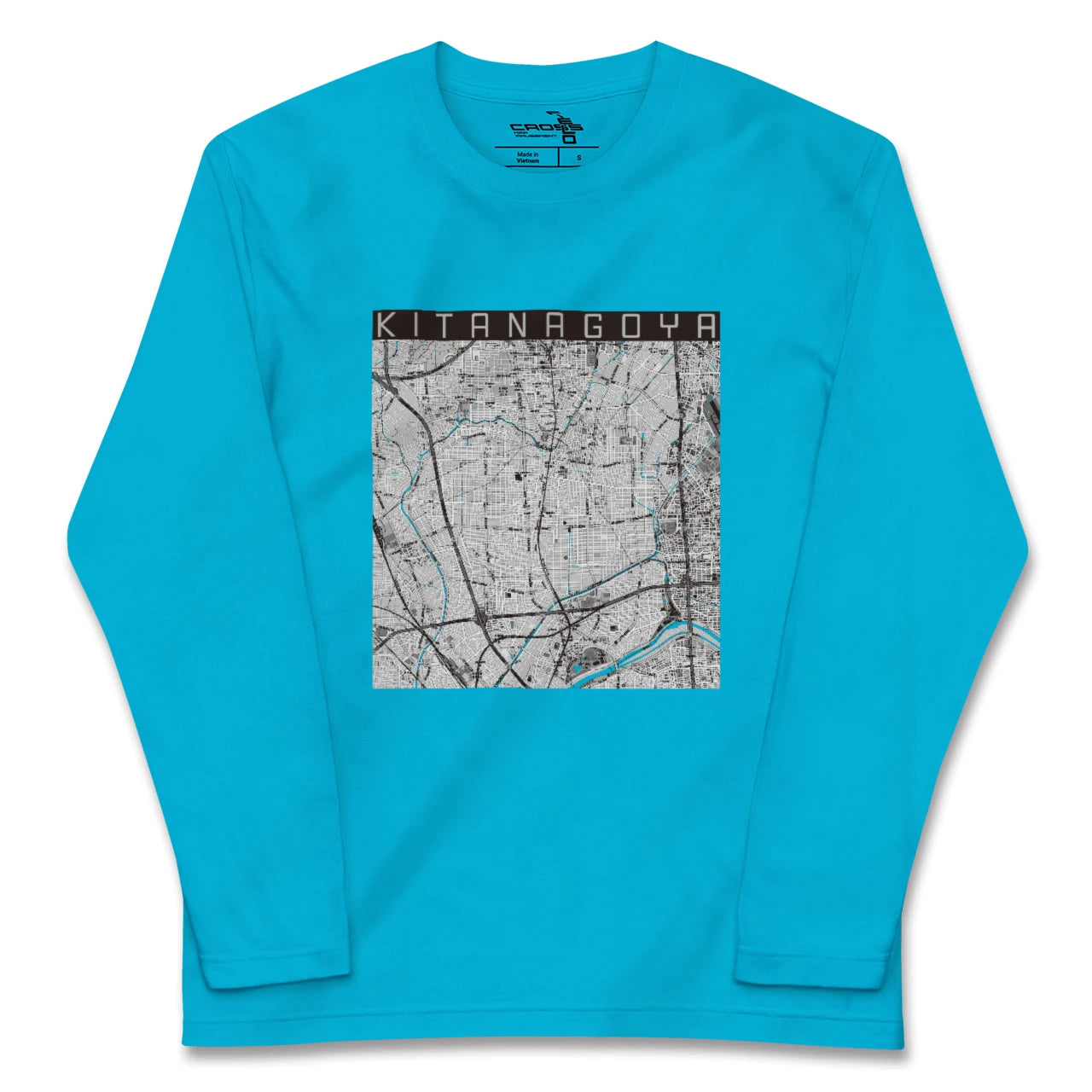 【北名古屋(愛知県)】地図柄ロングスリーブTシャツ