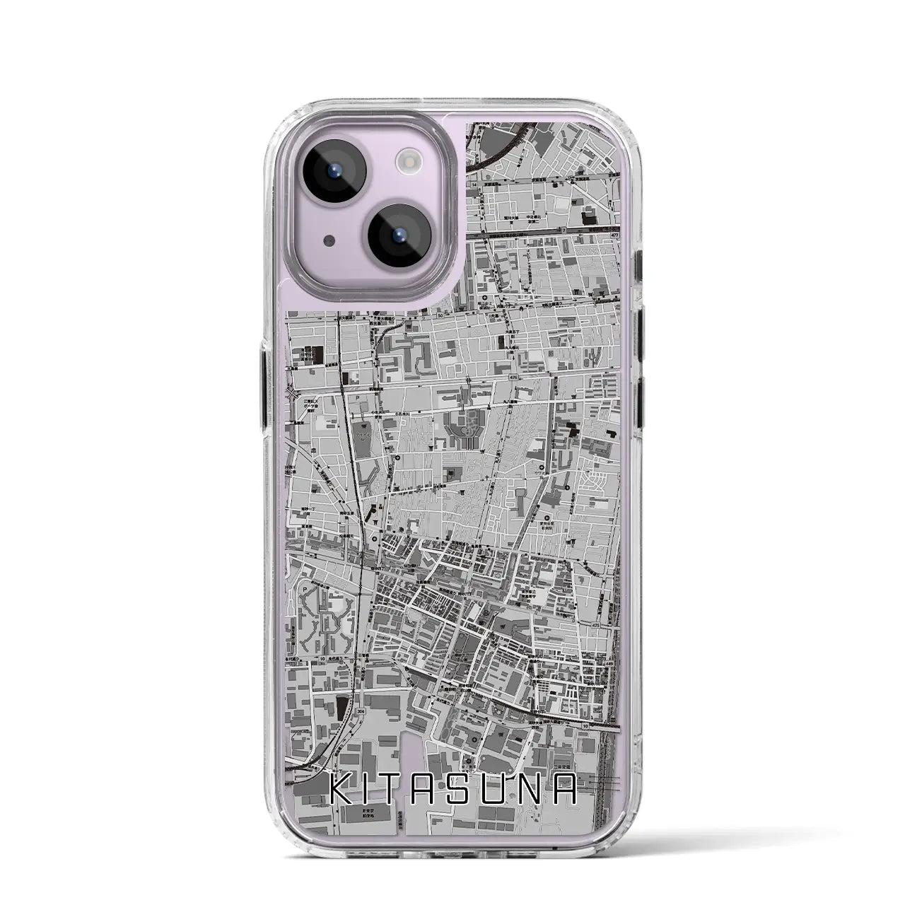 【北砂(東京都)】地図柄iPhoneケース(MagSafeタイプ)