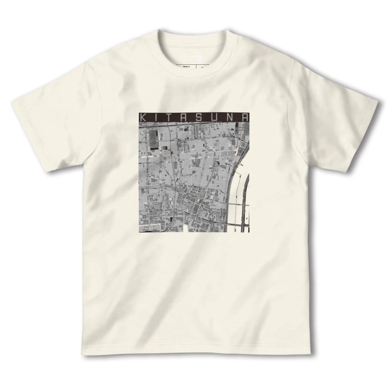 【北砂(東京都)】地図柄ヘビーウェイトTシャツ