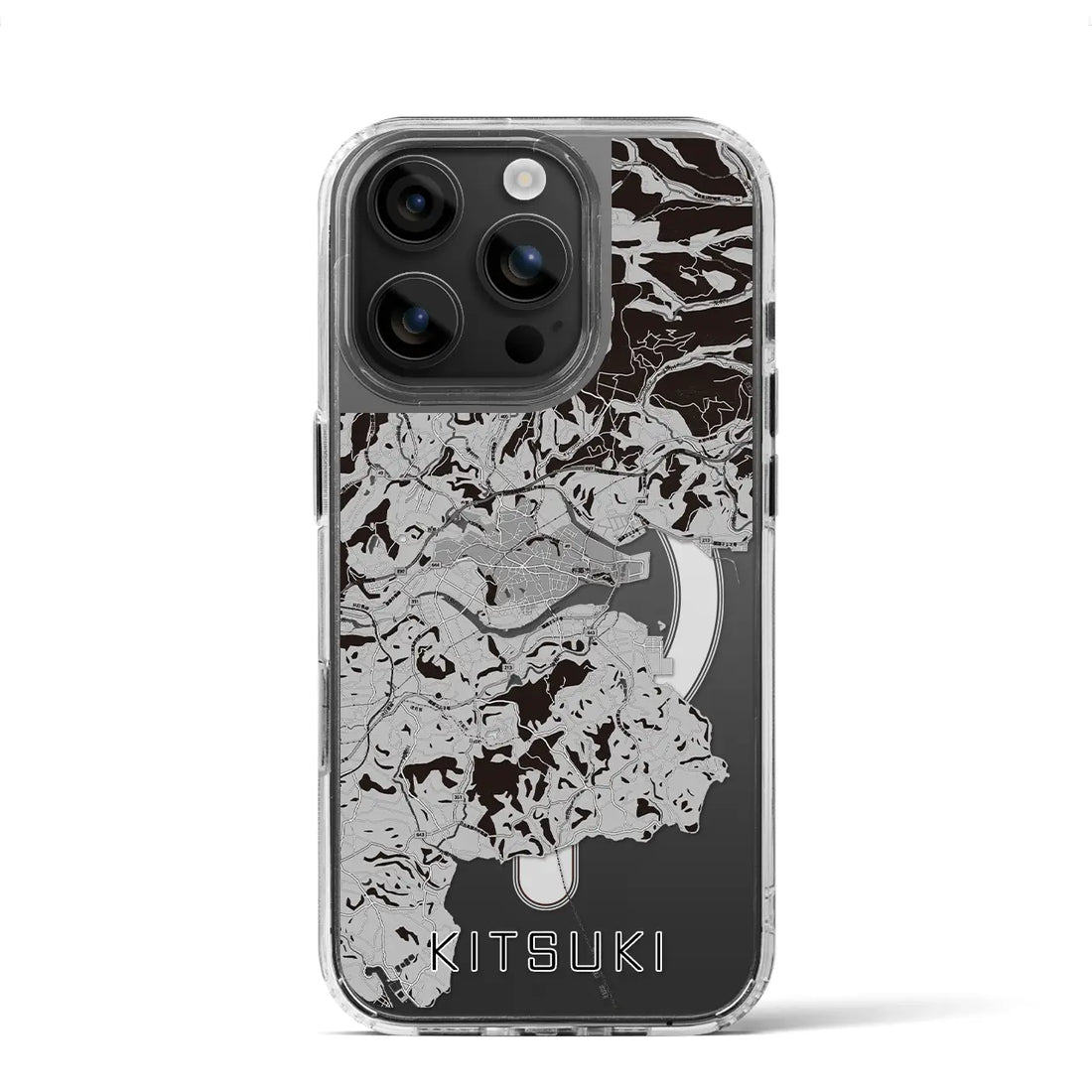 【杵築(大分県)】地図柄iPhoneケース(MagSafeタイプ)