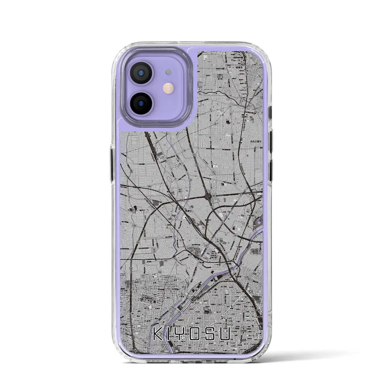 【清須(愛知県)】地図柄iPhoneケース(MagSafeタイプ)