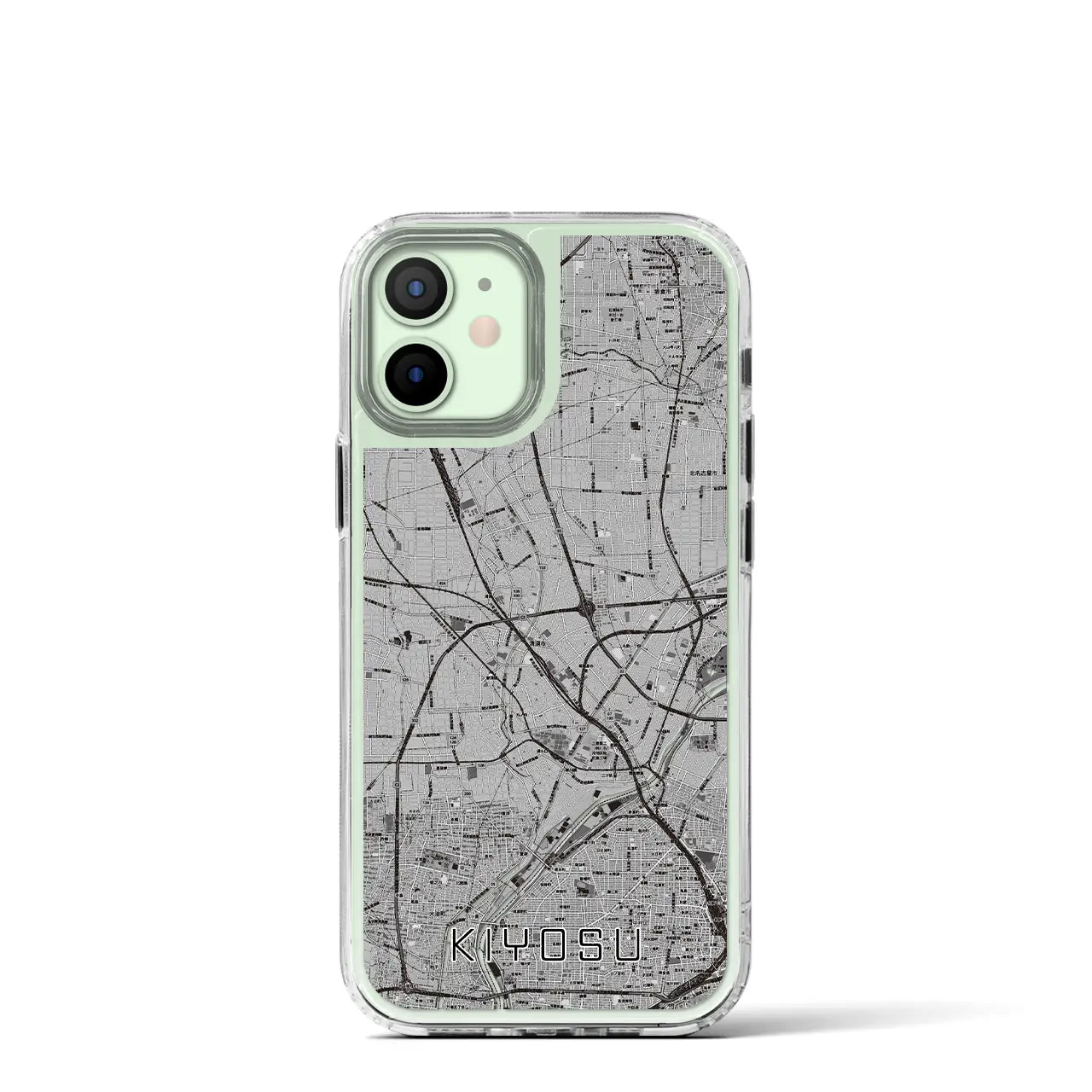 【清須(愛知県)】地図柄iPhoneケース(MagSafeタイプ)