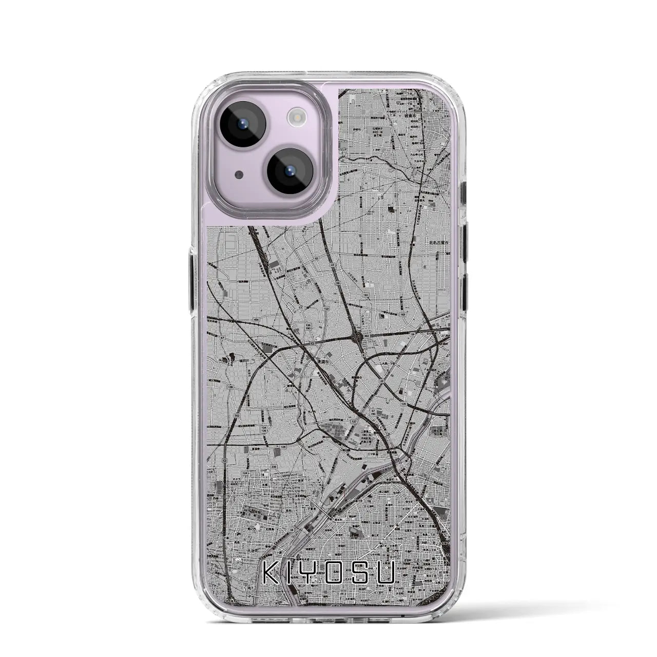 【清須(愛知県)】地図柄iPhoneケース(MagSafeタイプ)