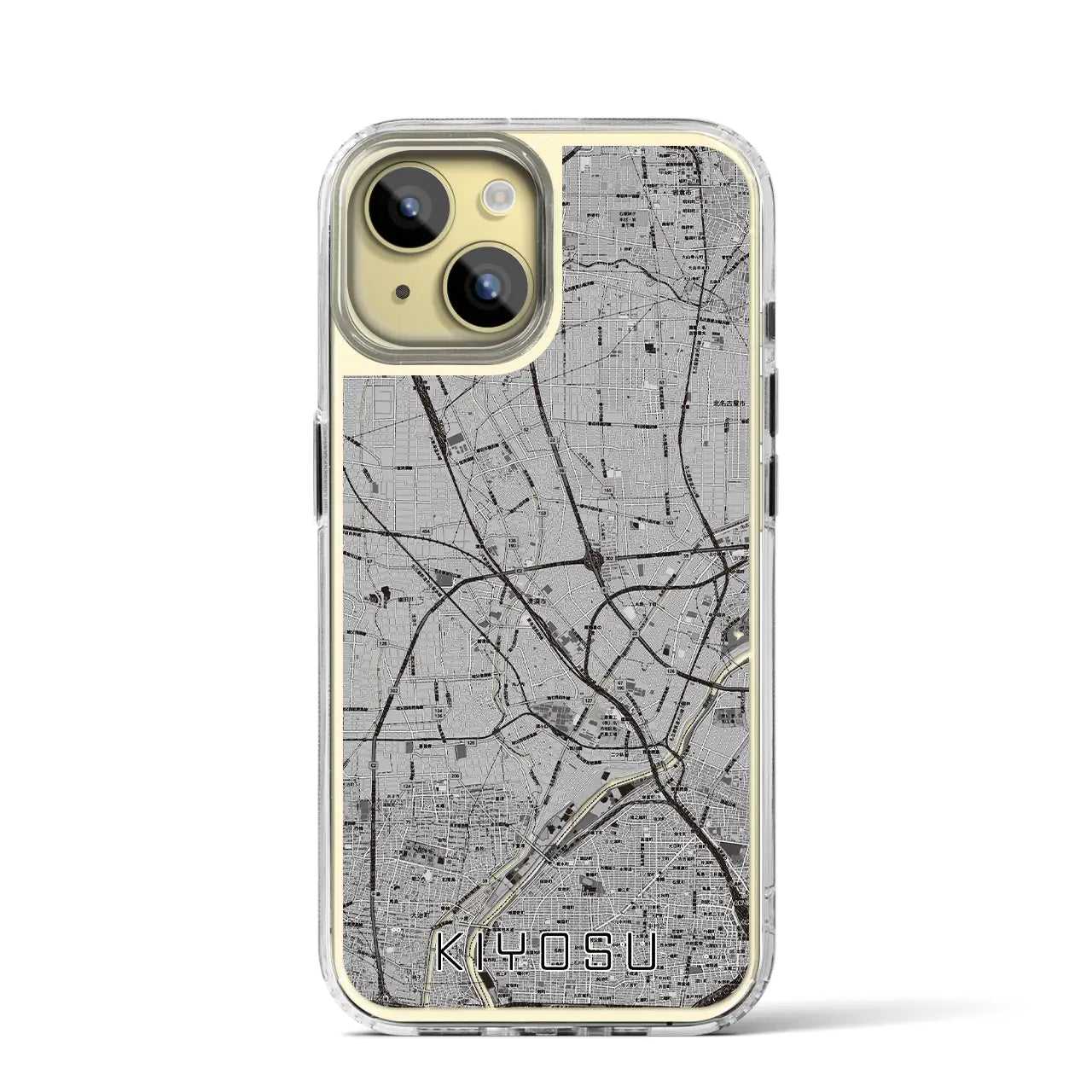 【清須(愛知県)】地図柄iPhoneケース(MagSafeタイプ)