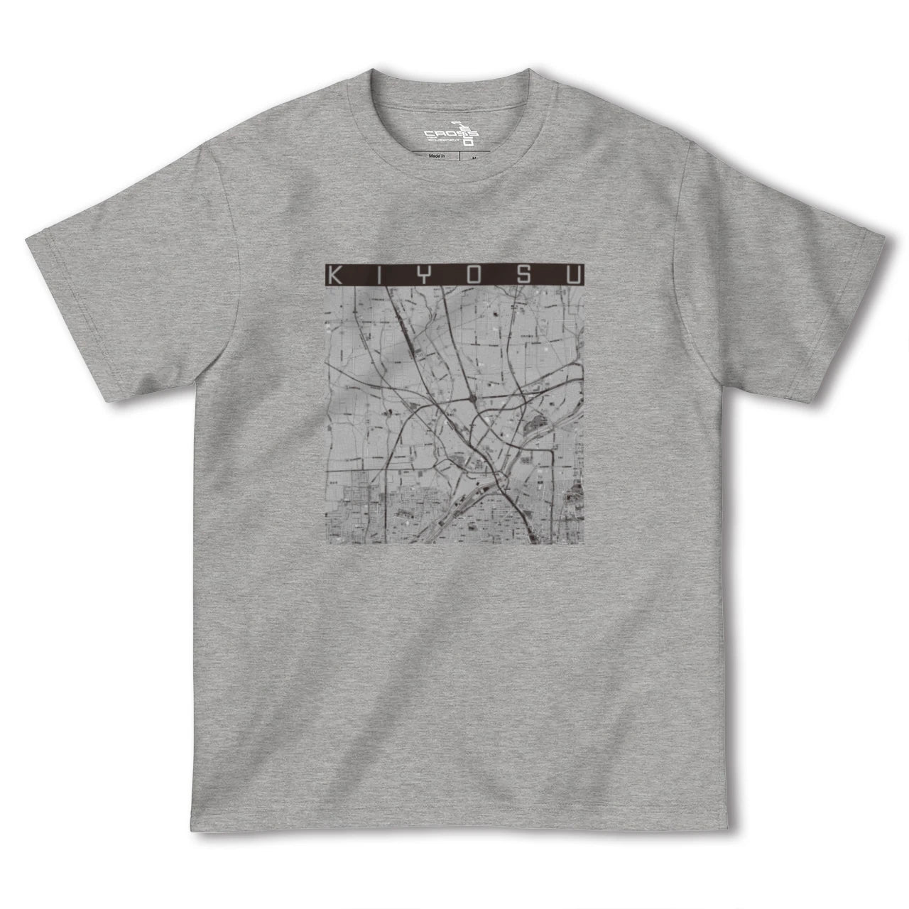 【清須(愛知県)】地図柄ヘビーウェイトTシャツ
