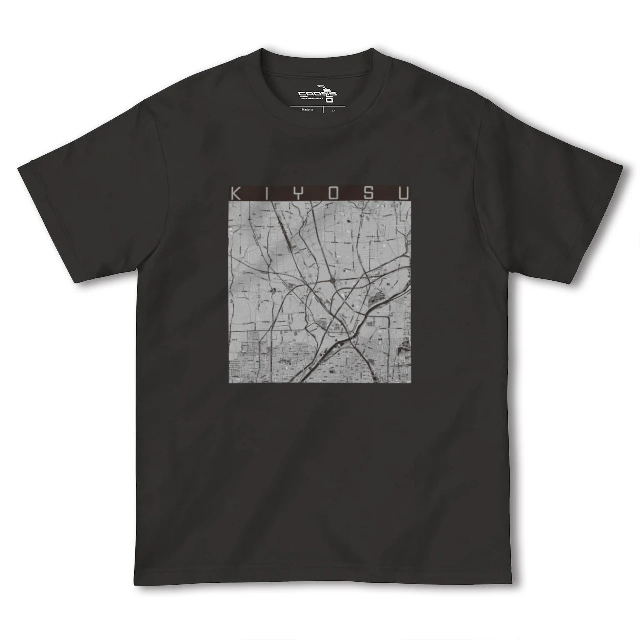 【清須(愛知県)】地図柄ヘビーウェイトTシャツ