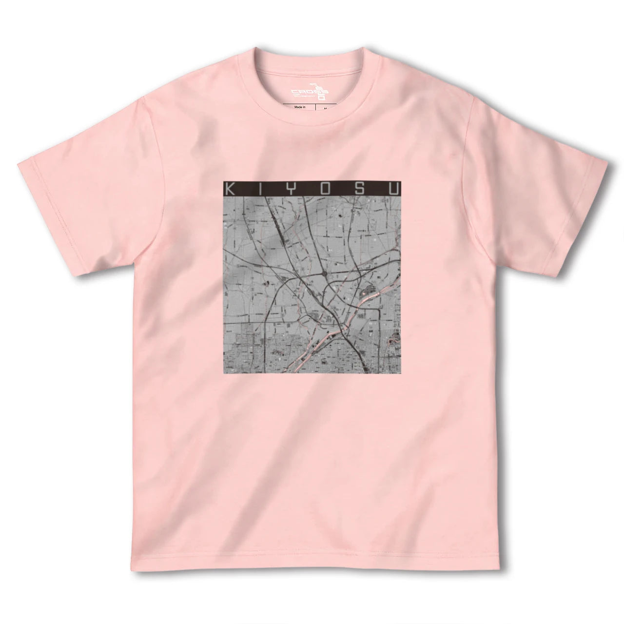 【清須(愛知県)】地図柄ヘビーウェイトTシャツ