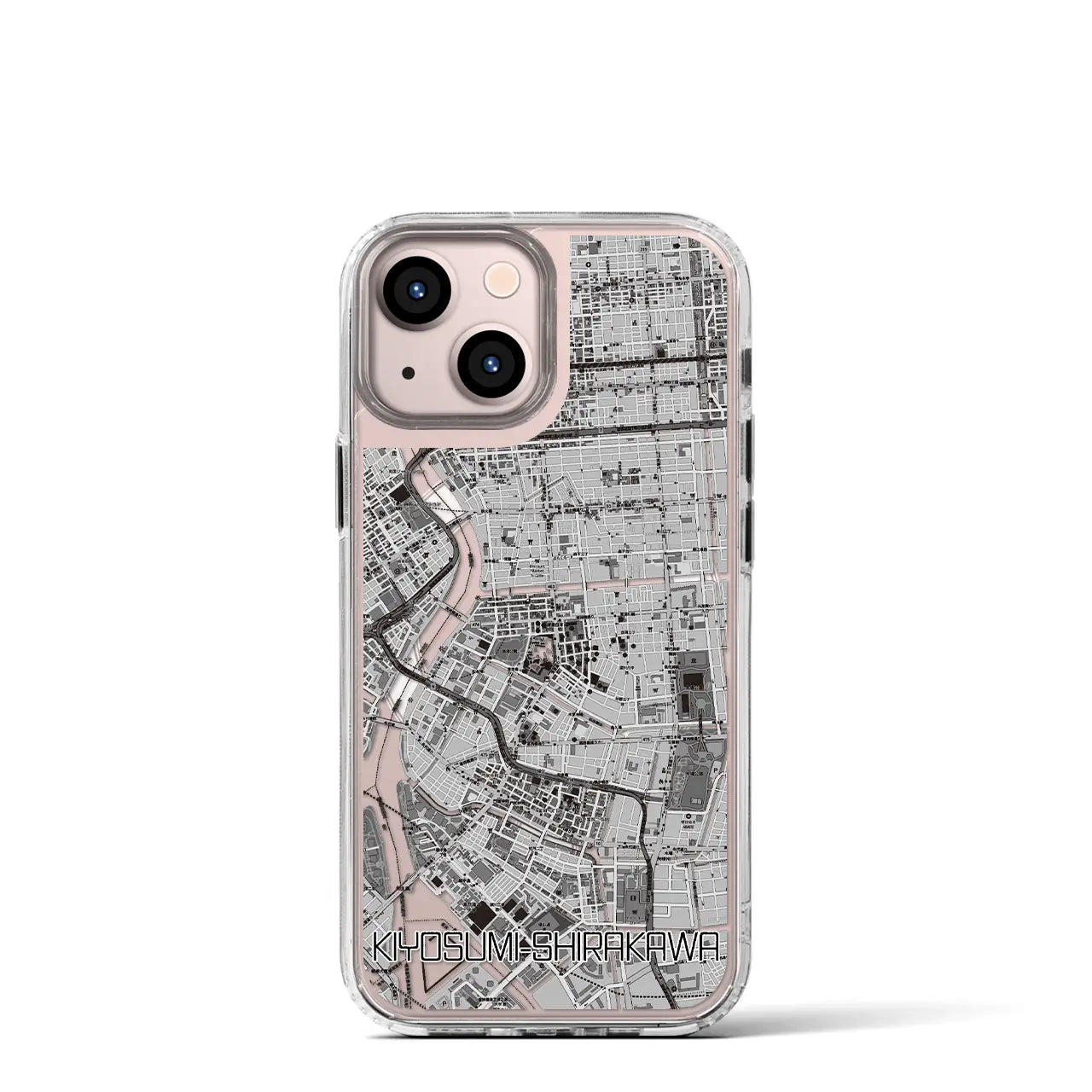 【清澄白河(東京都)】地図柄iPhoneケース(MagSafeタイプ)