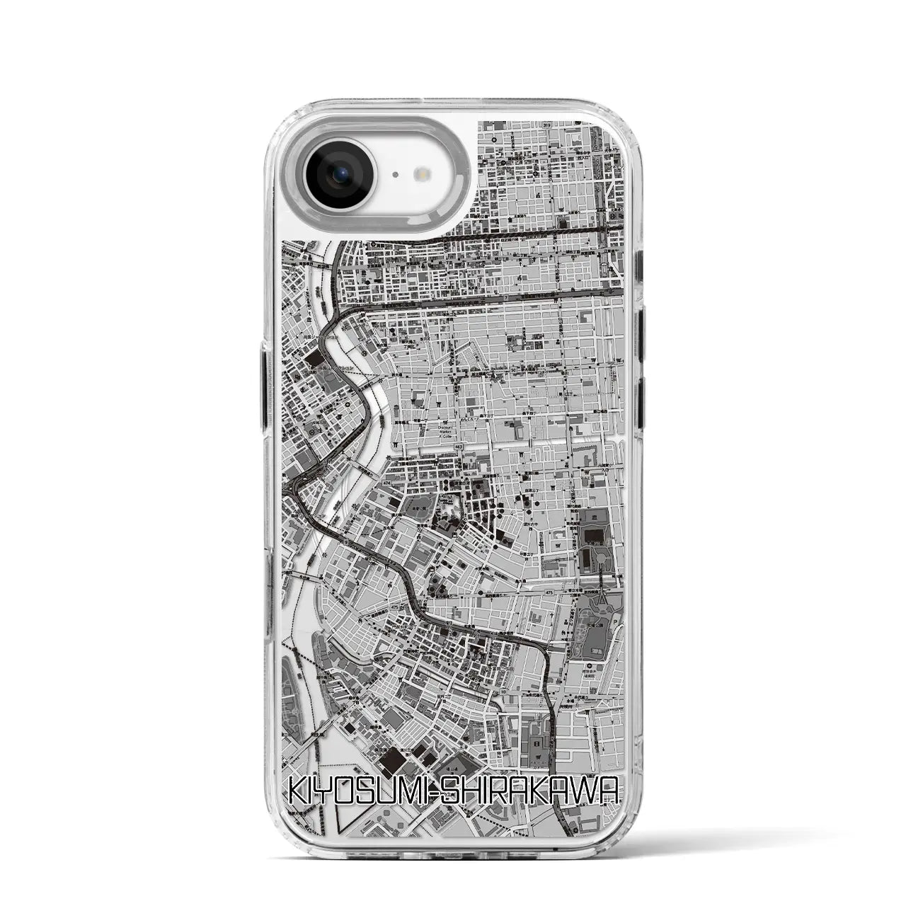 【清澄白河(東京都)】地図柄iPhoneケース(MagSafeタイプ)