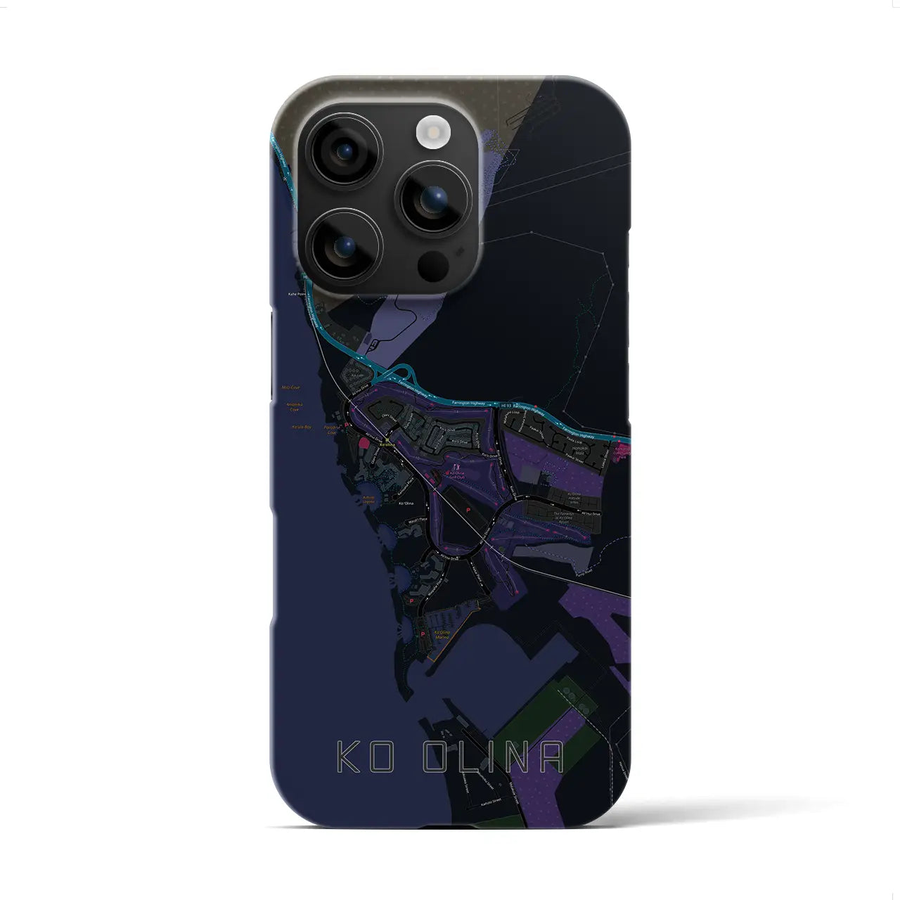 【コオリナ(アメリカ)】地図柄iPhoneケース(バックカバータイプ)