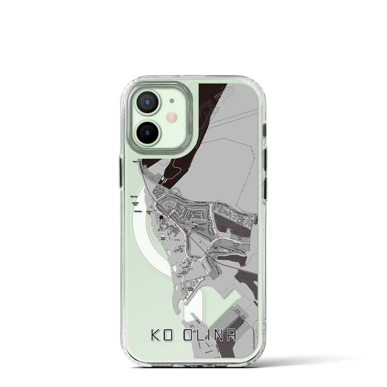 【コオリナ(アメリカ)】地図柄iPhoneケース(MagSafeタイプ)