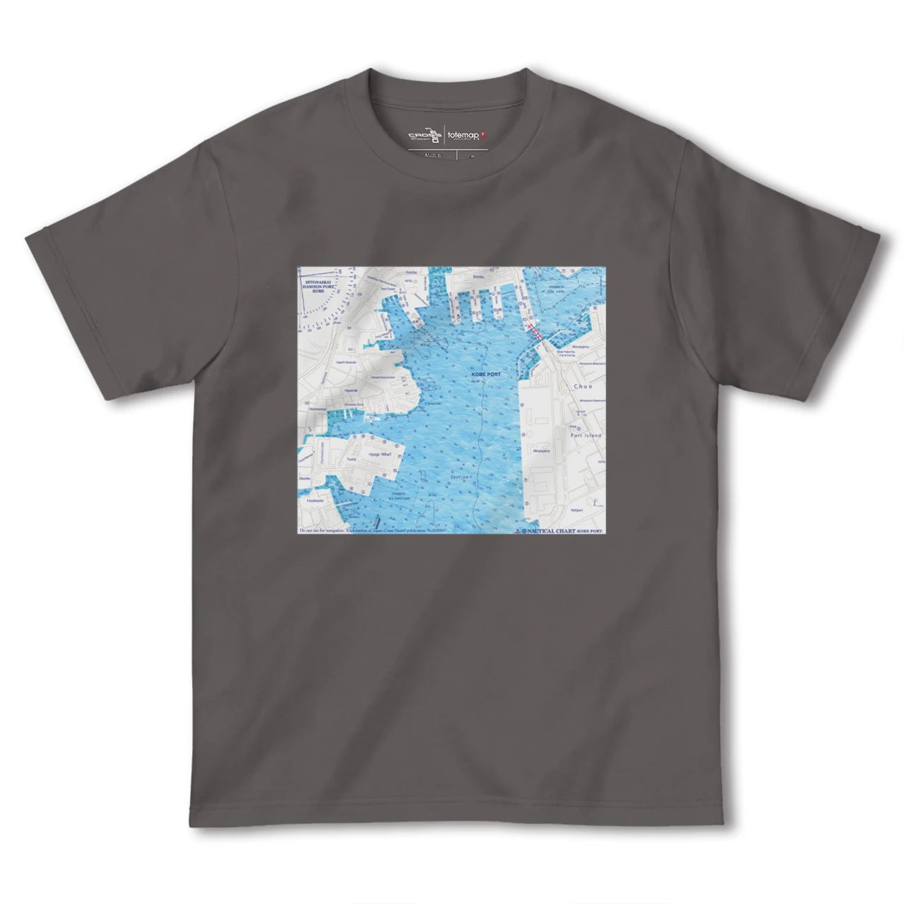 【神戸港(兵庫県)】海図Tシャツ