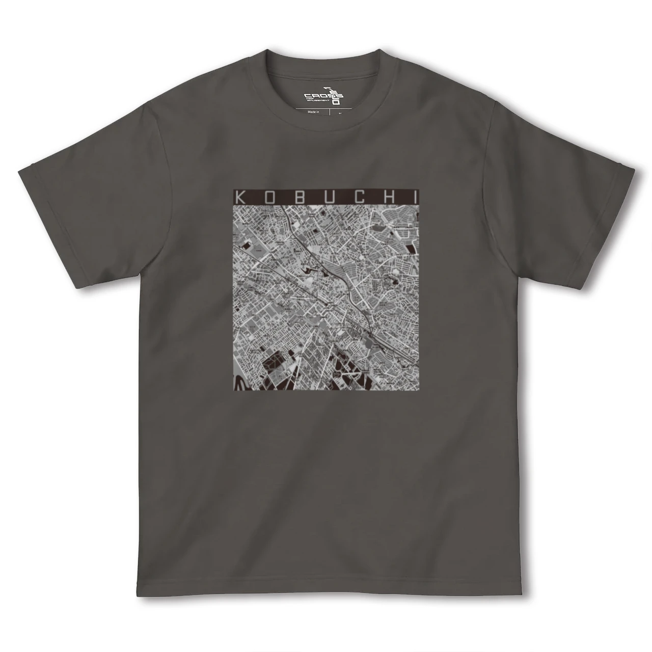 【古淵(神奈川県)】地図柄ヘビーウェイトTシャツ