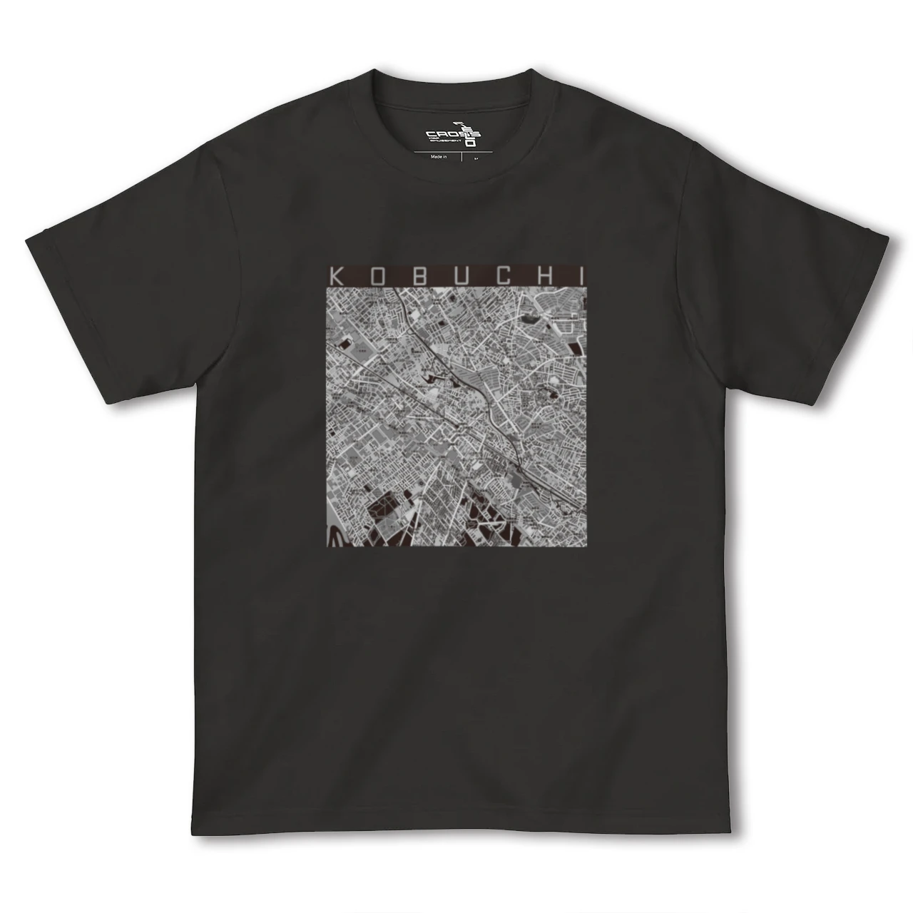 【古淵(神奈川県)】地図柄ヘビーウェイトTシャツ