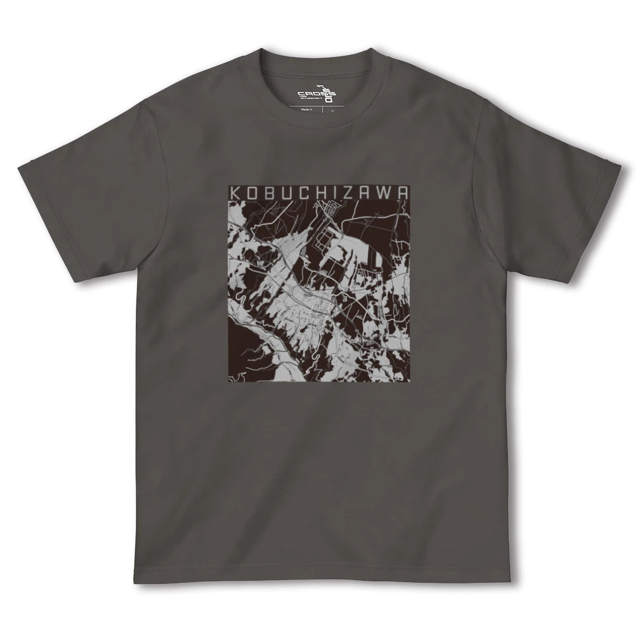 【小淵沢(山梨県)】地図柄ヘビーウェイトTシャツ