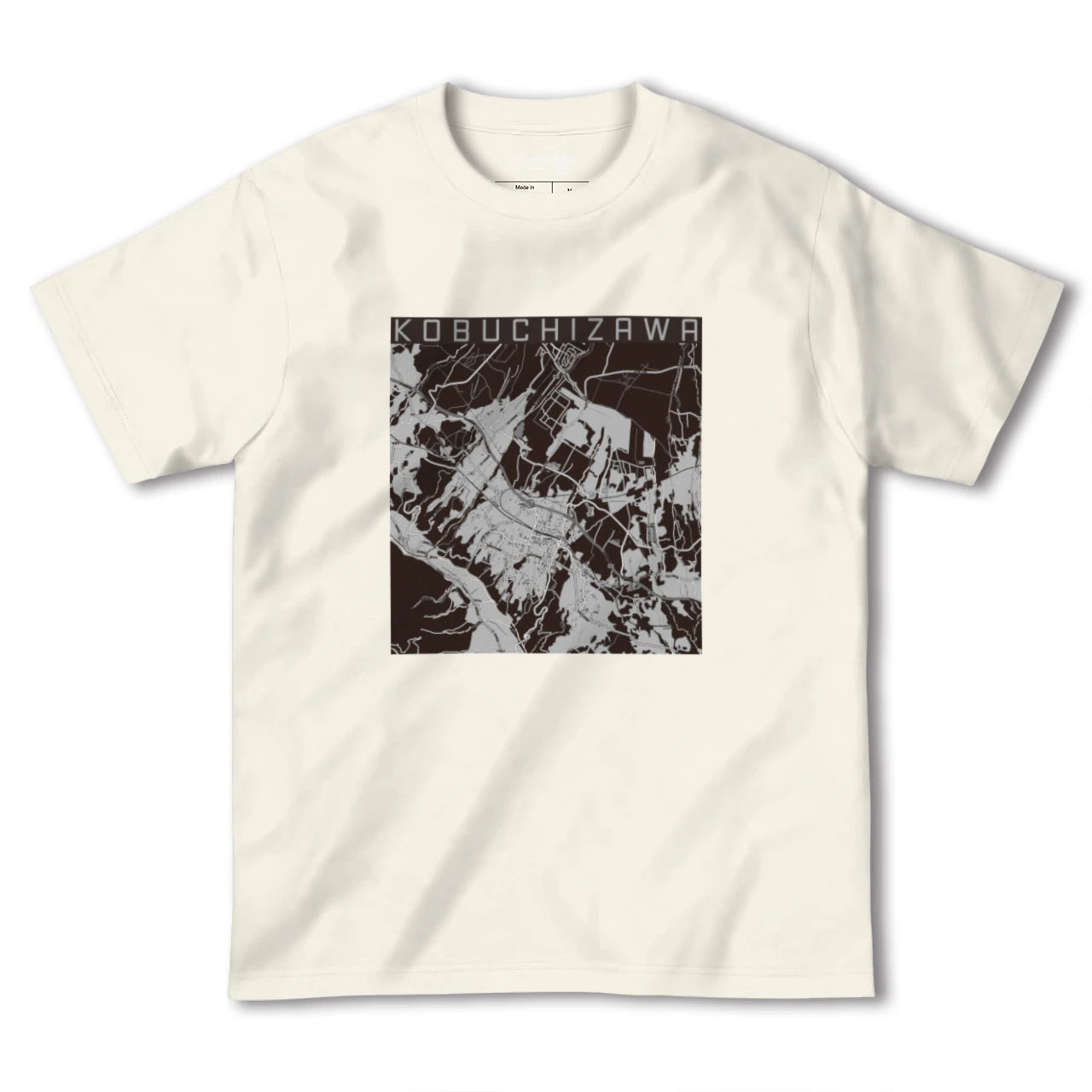 【小淵沢(山梨県)】地図柄ヘビーウェイトTシャツ