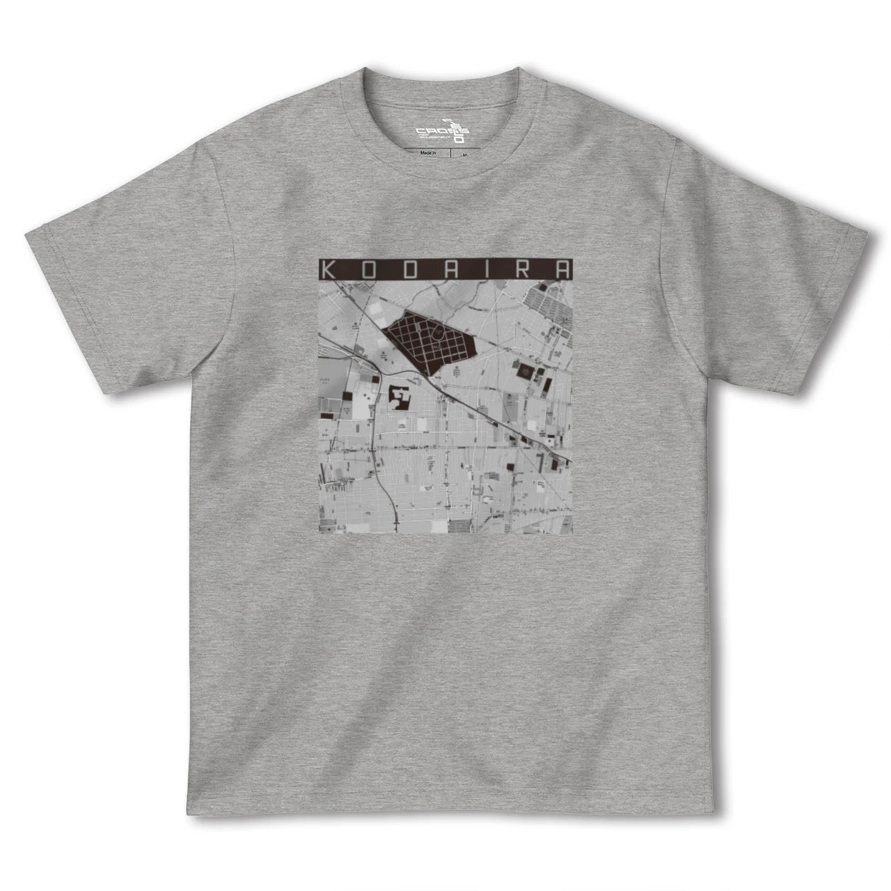 【小平(東京都)】地図柄ヘビーウェイトTシャツ