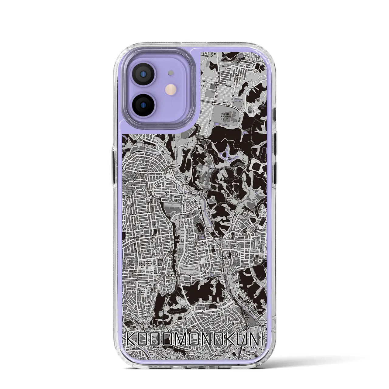 【こどもの国(神奈川県)】地図柄iPhoneケース(MagSafeタイプ)