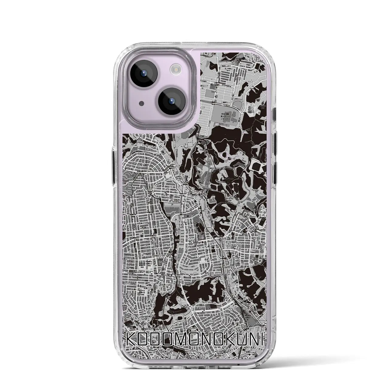 【こどもの国(神奈川県)】地図柄iPhoneケース(MagSafeタイプ)